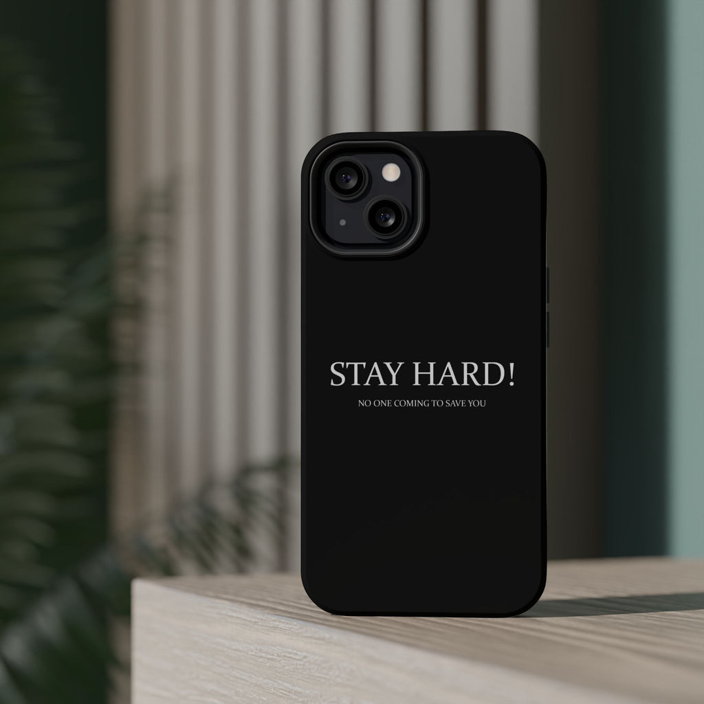 Stay Hard Magnetic Protective Phone Case