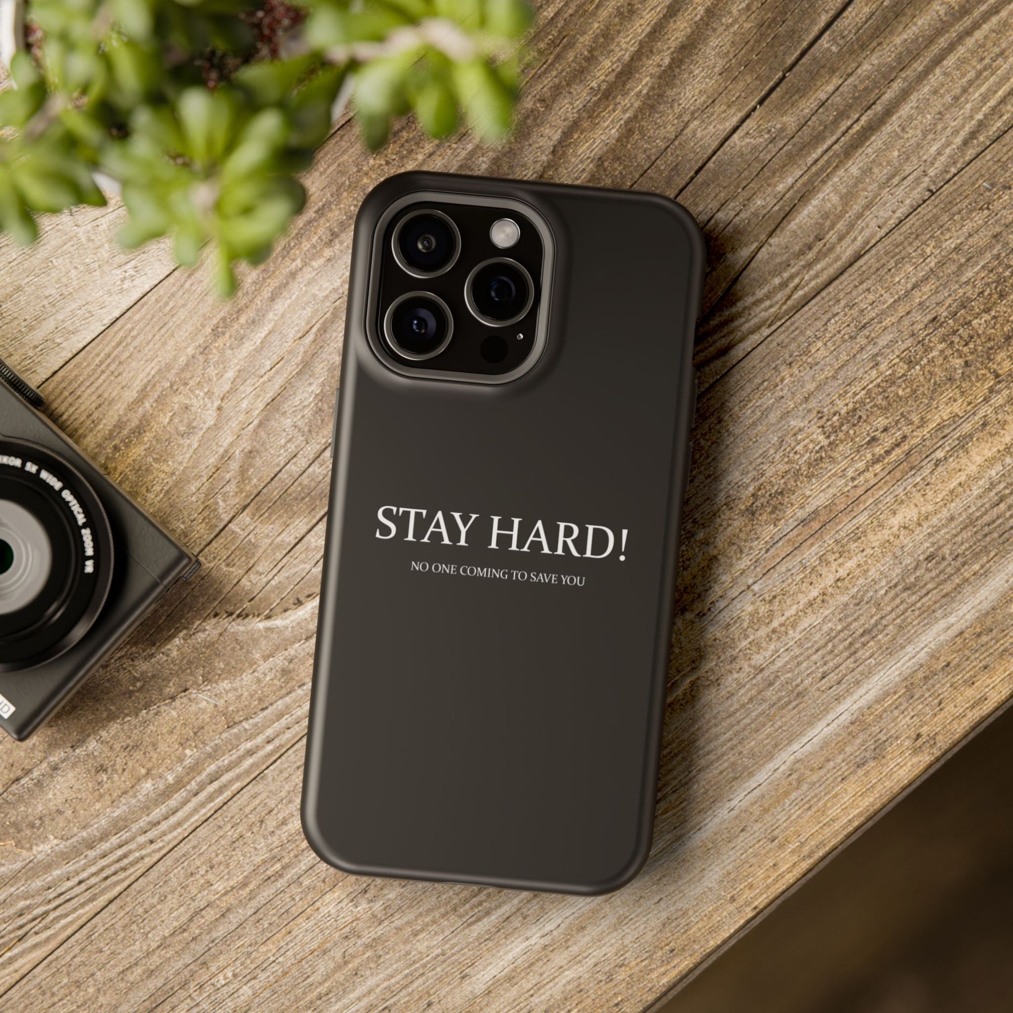 Stay Hard Magnetic Protective Phone Case
