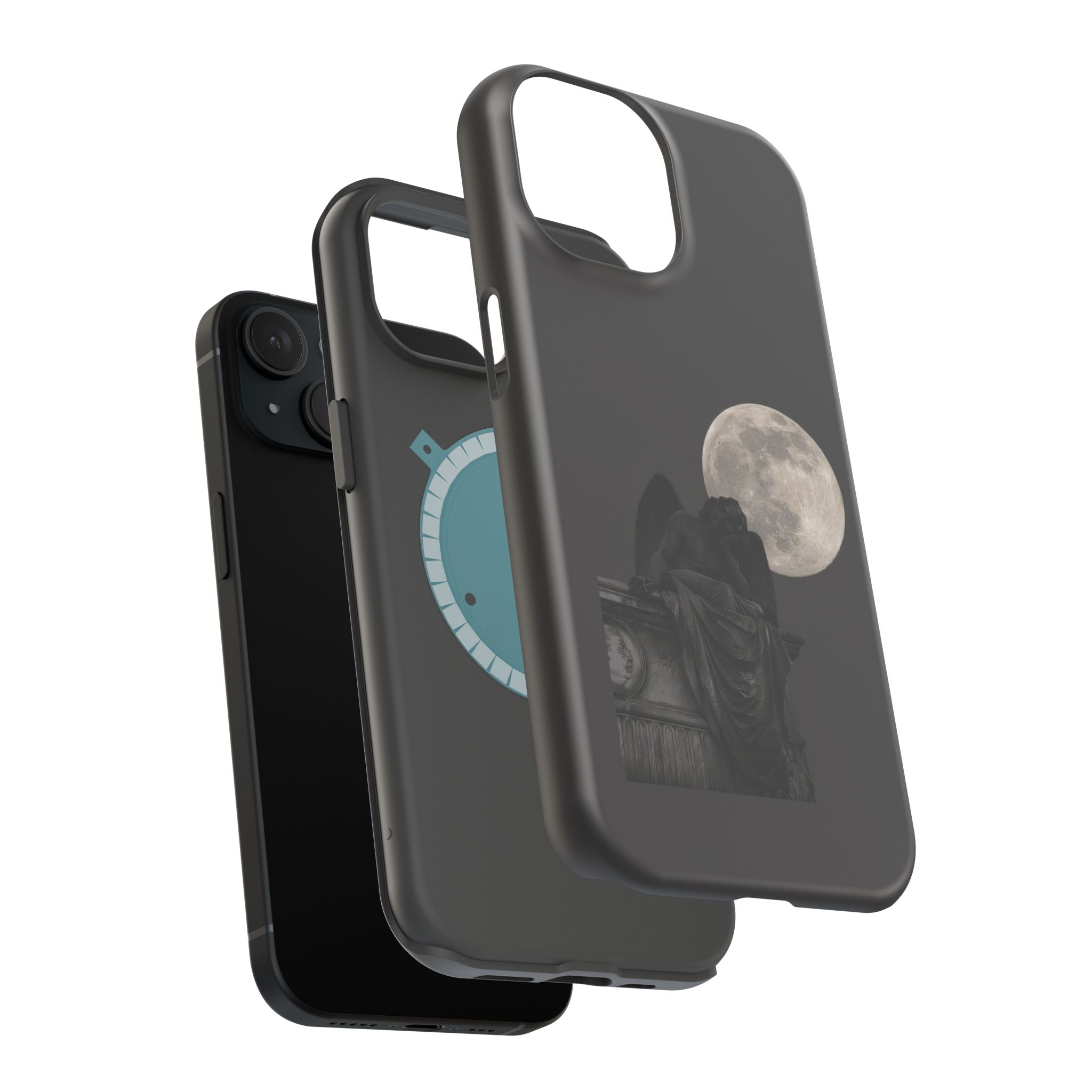 Angel Statue Magnetic Protective Phone Case