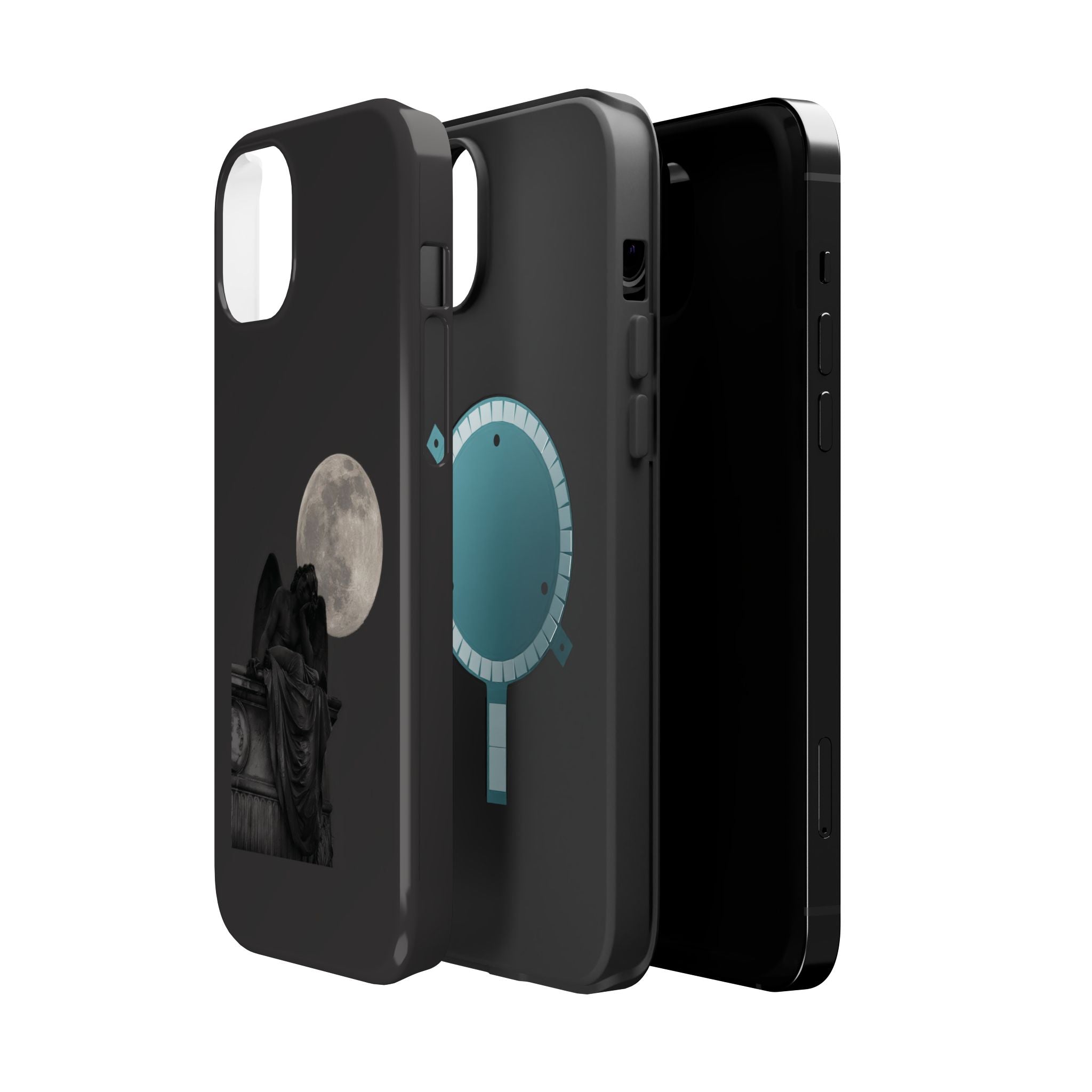 Angel Statue Magnetic Protective Phone Case