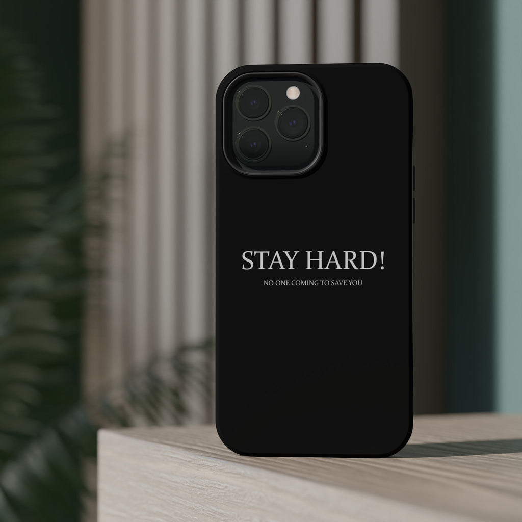 Stay Hard Magnetic Protective Phone Case