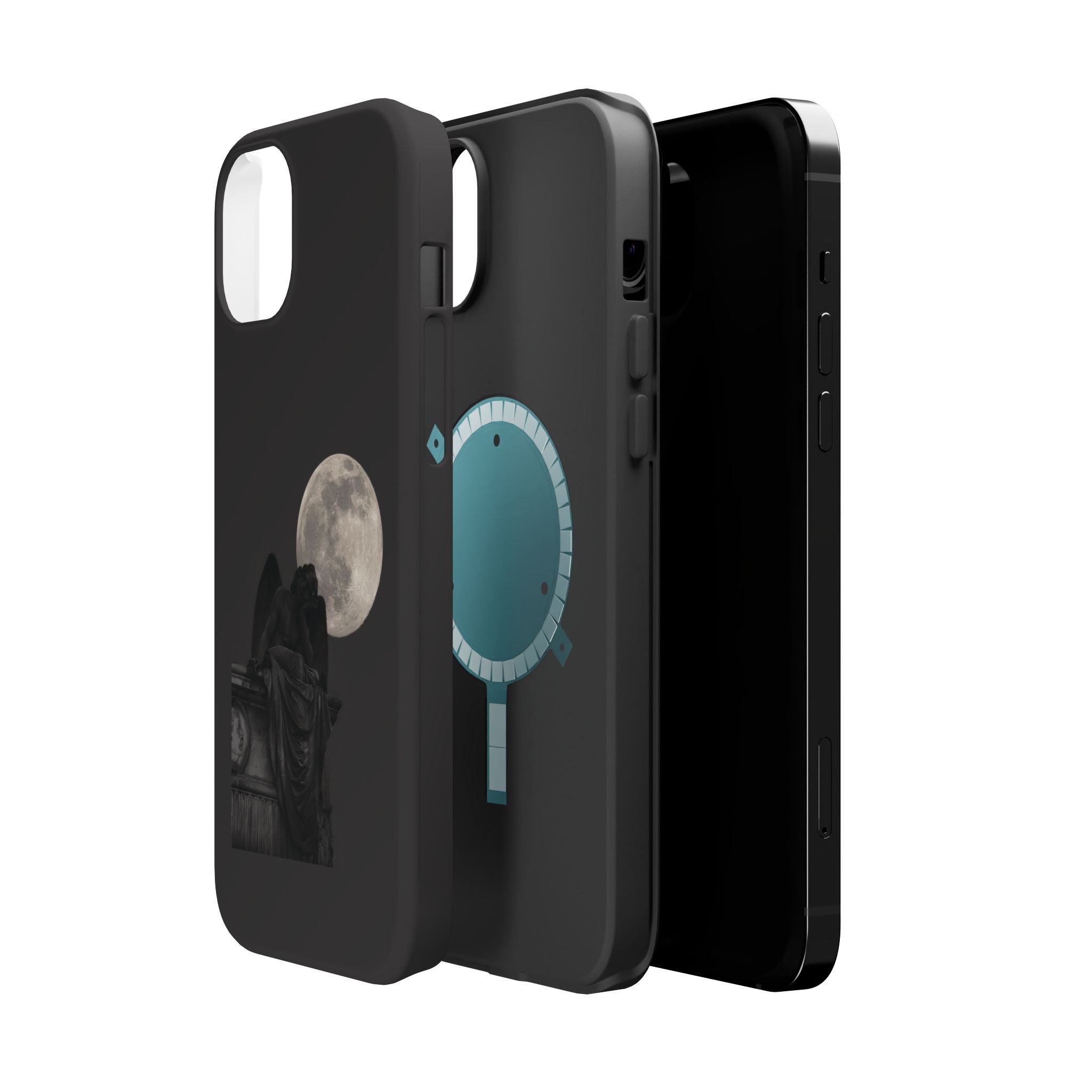 Angel Statue Magnetic Protective Phone Case