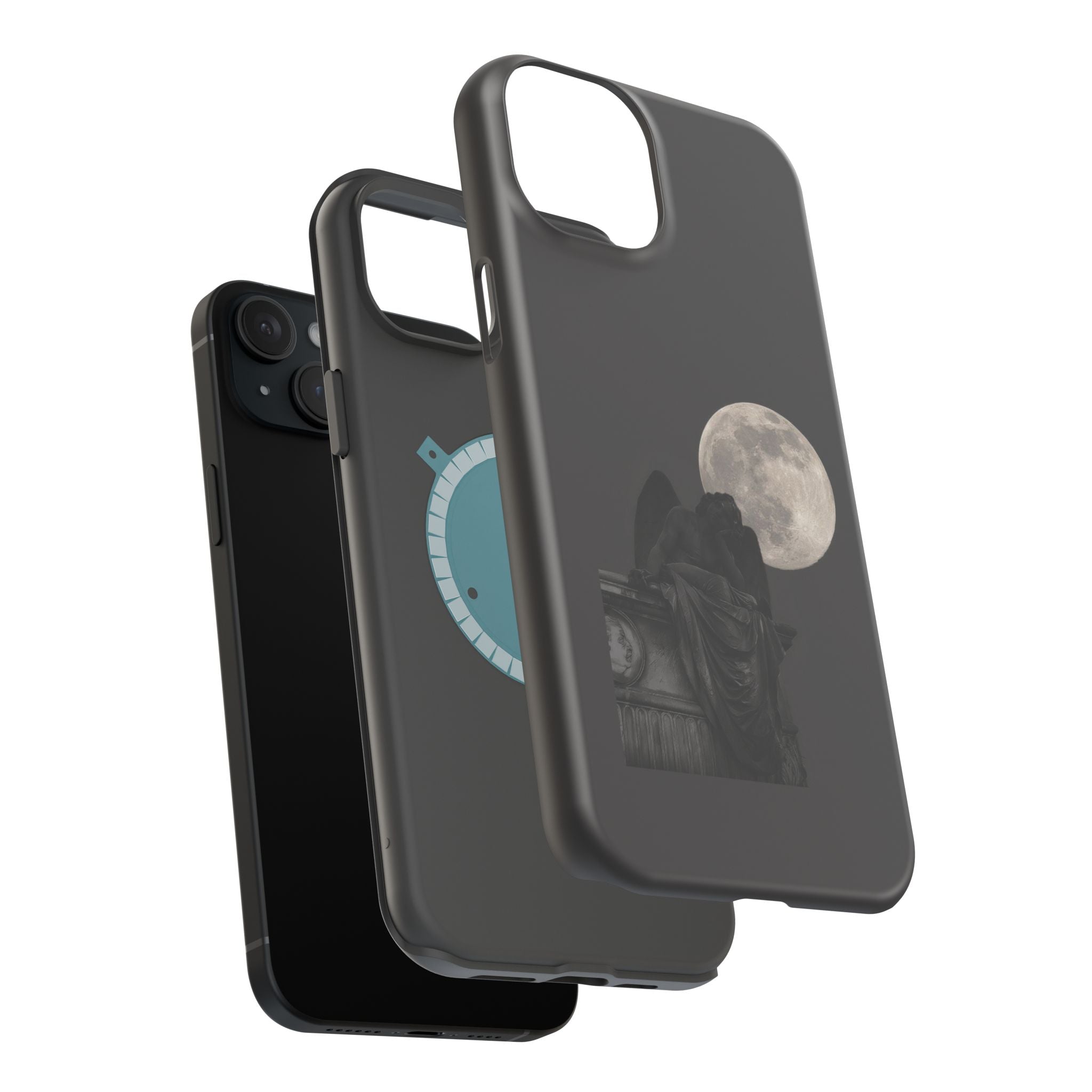 Angel Statue Magnetic Protective Phone Case