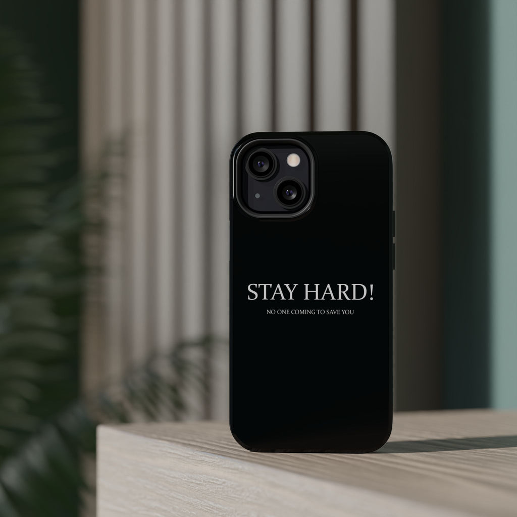 Stay Hard Magnetic Protective Phone Case
