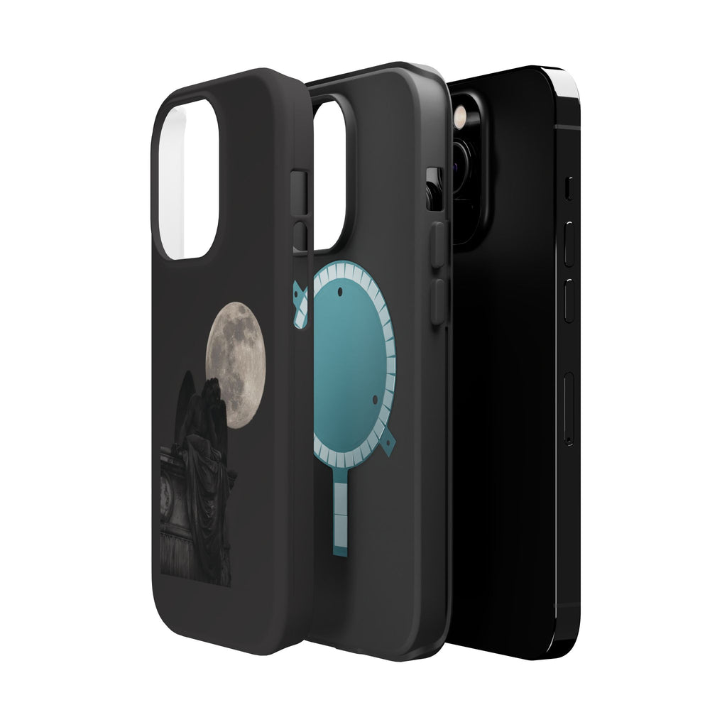 Angel Statue Magnetic Protective Phone Case