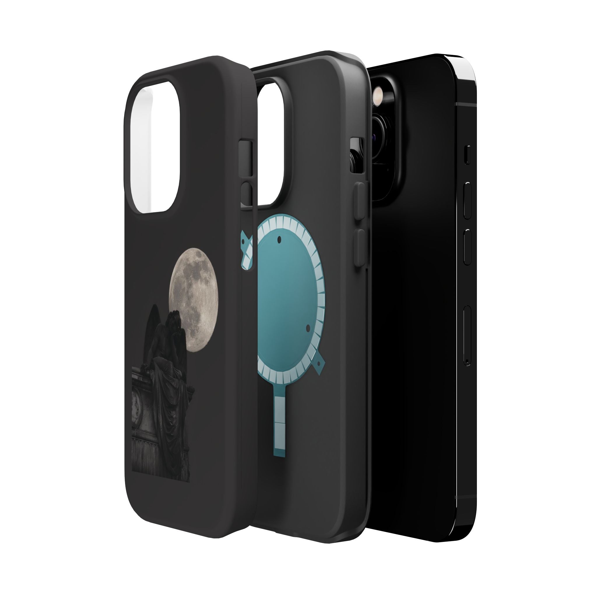 Angel Statue Magnetic Protective Phone Case