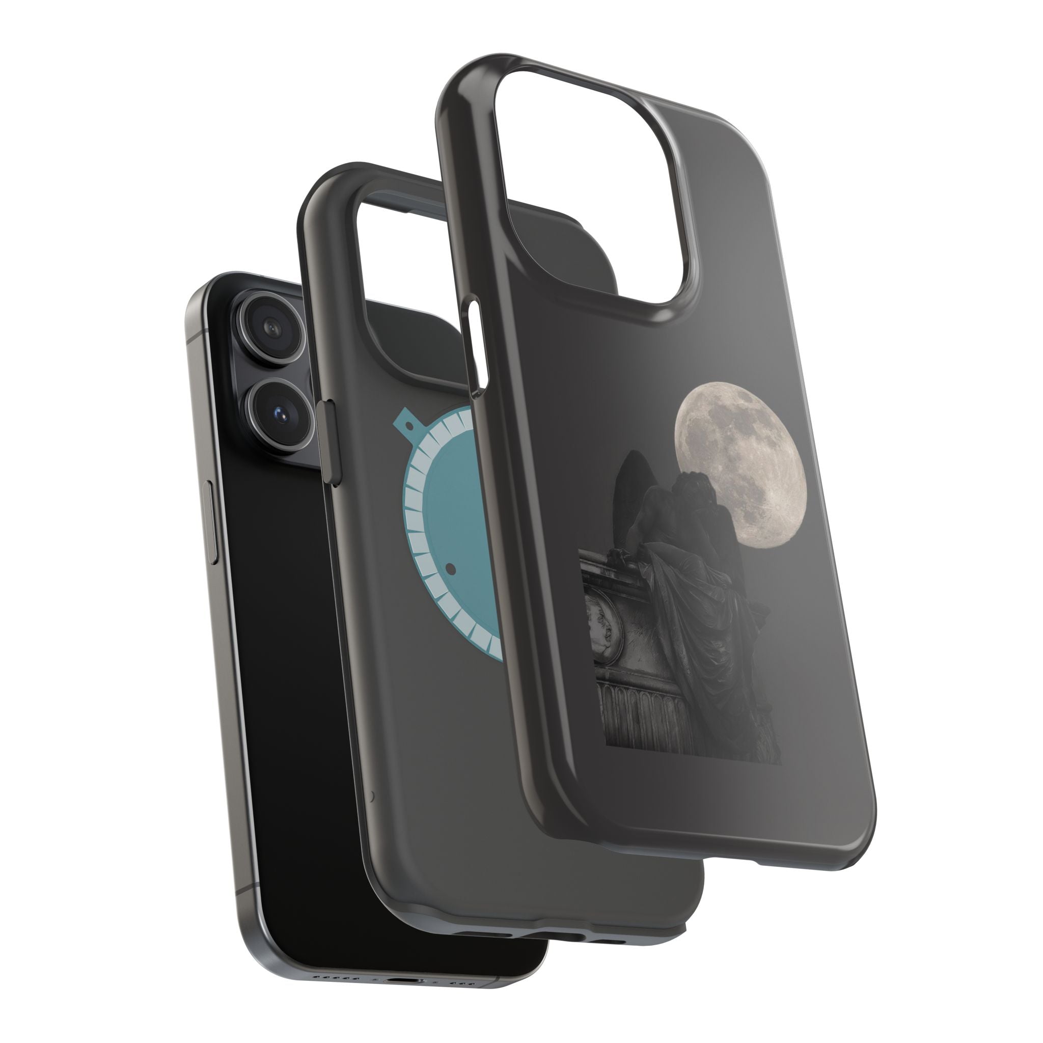 Angel Statue Magnetic Protective Phone Case