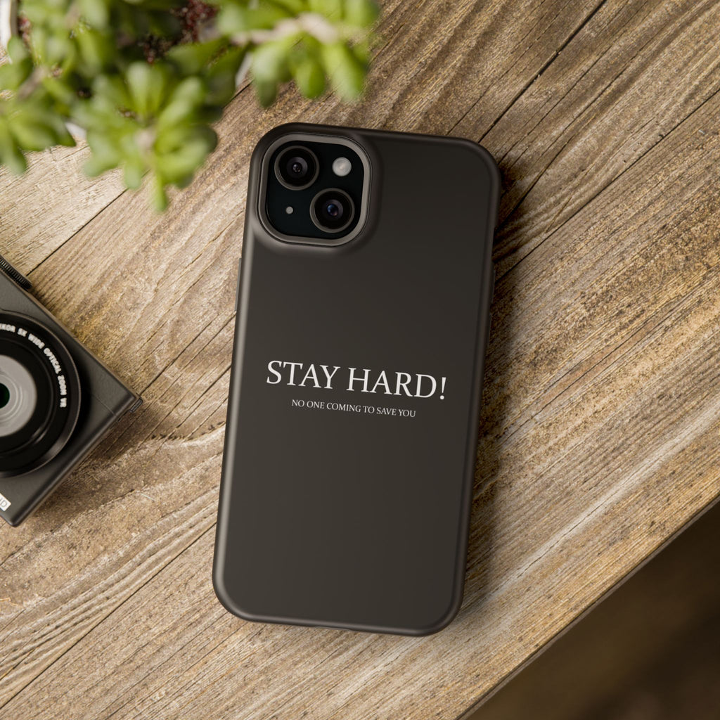 Stay Hard Magnetic Protective Phone Case