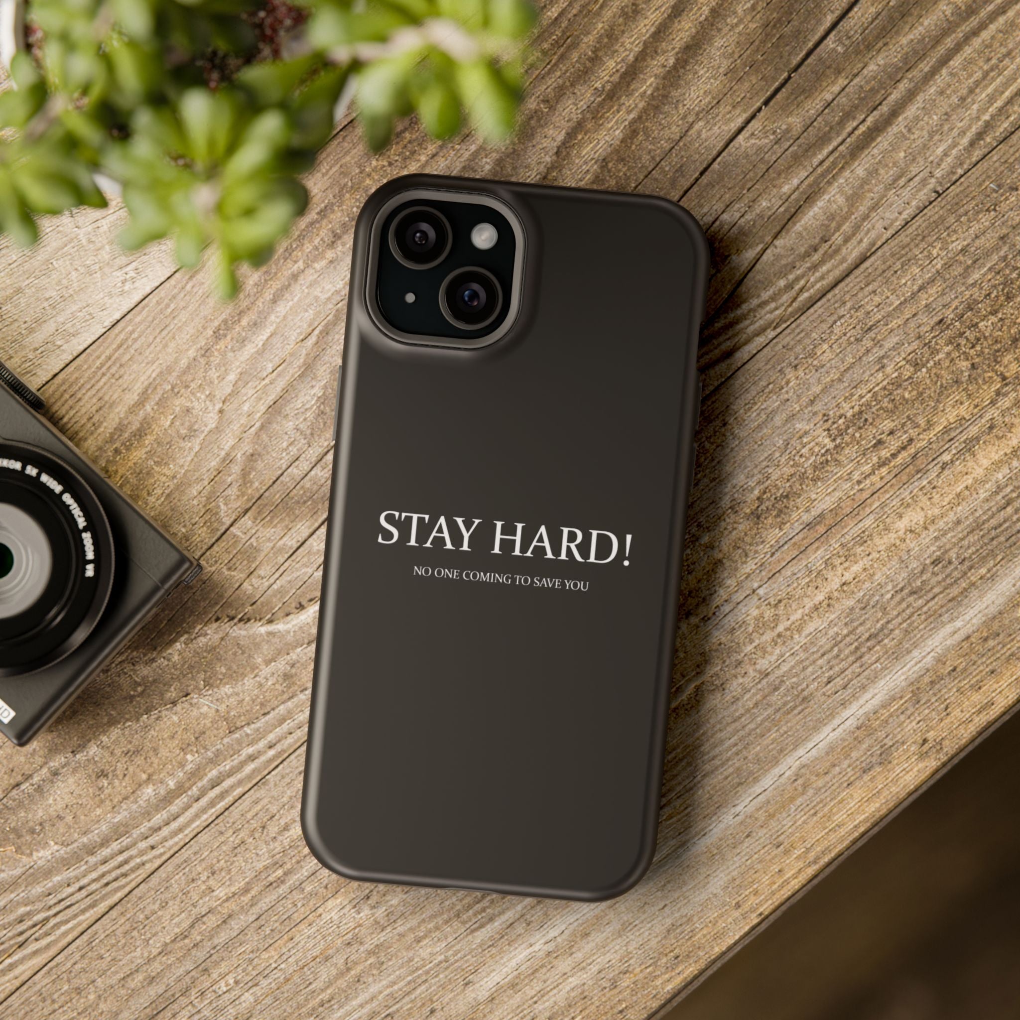 Stay Hard Magnetic Protective Phone Case