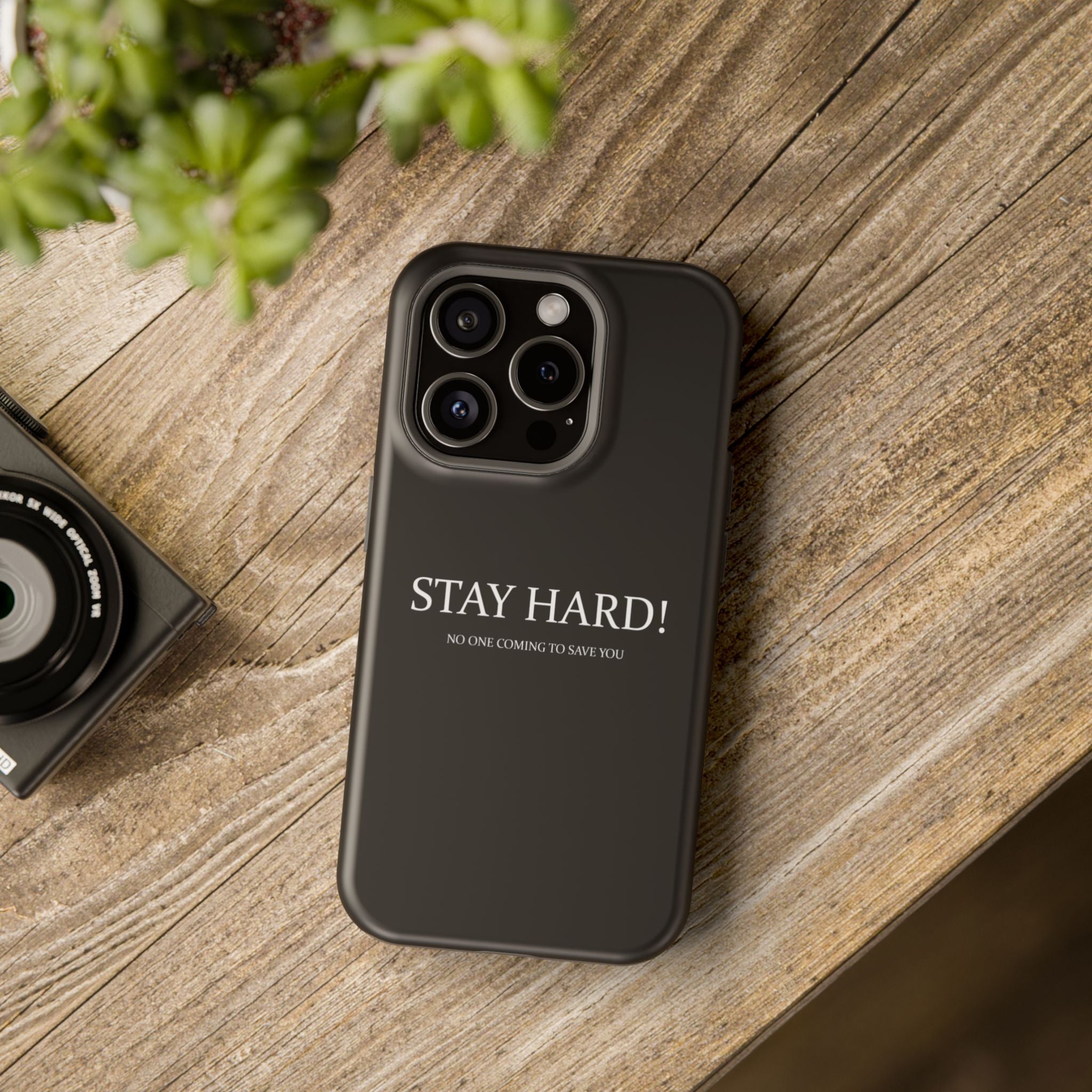 Stay Hard Magnetic Protective Phone Case