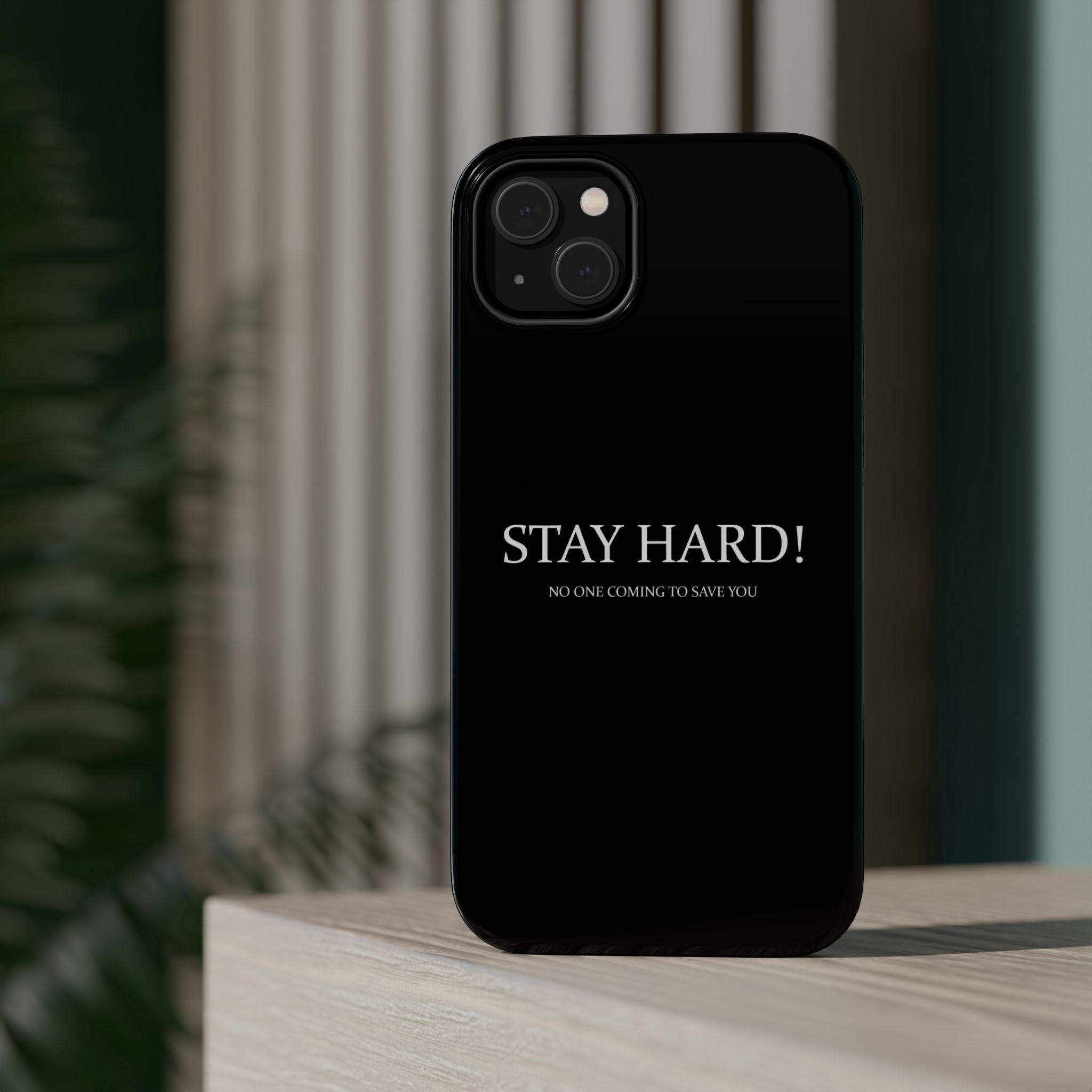 Stay Hard Magnetic Protective Phone Case