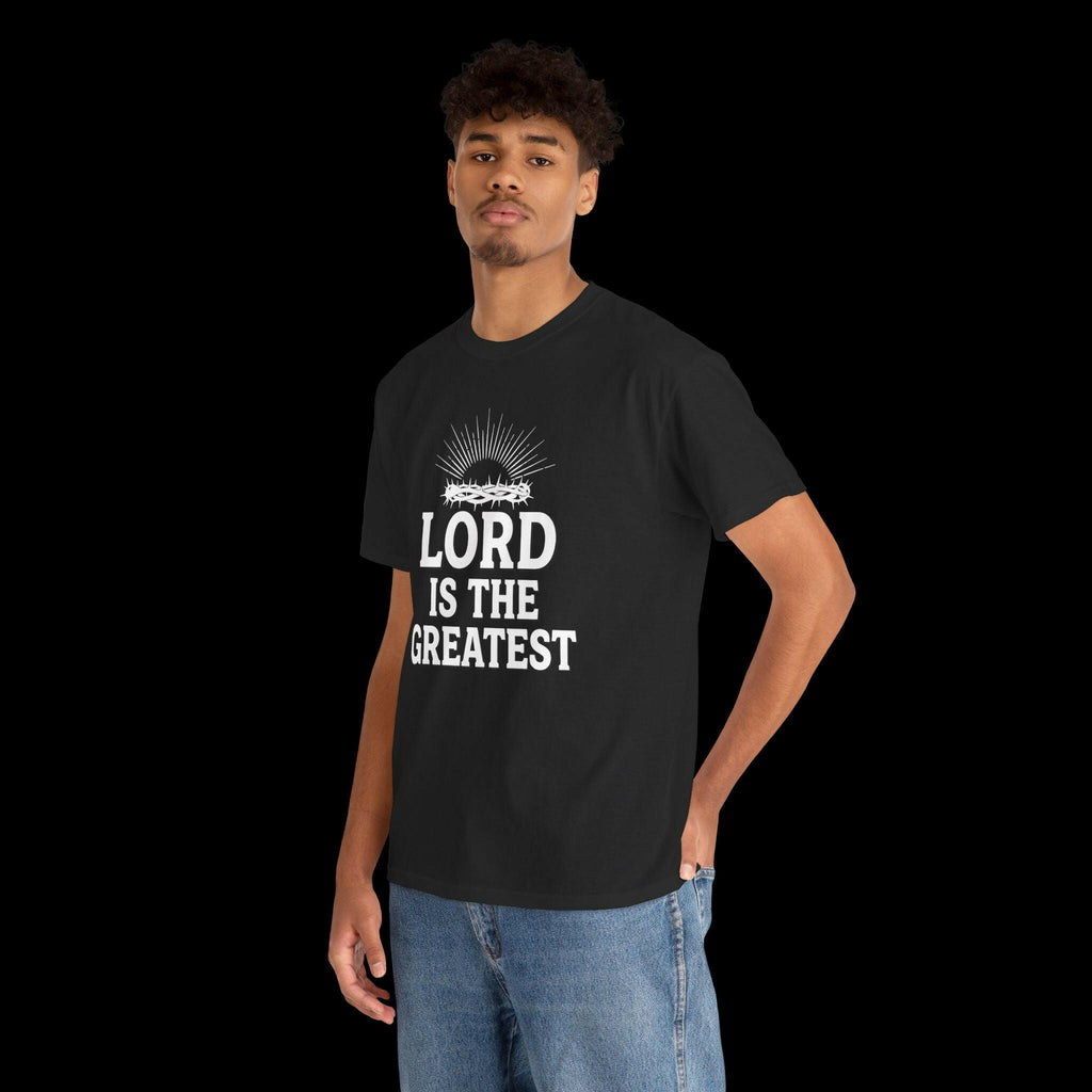 Inspirational Faith Tee: "LORD IS THE GREATEST" T-Shirt