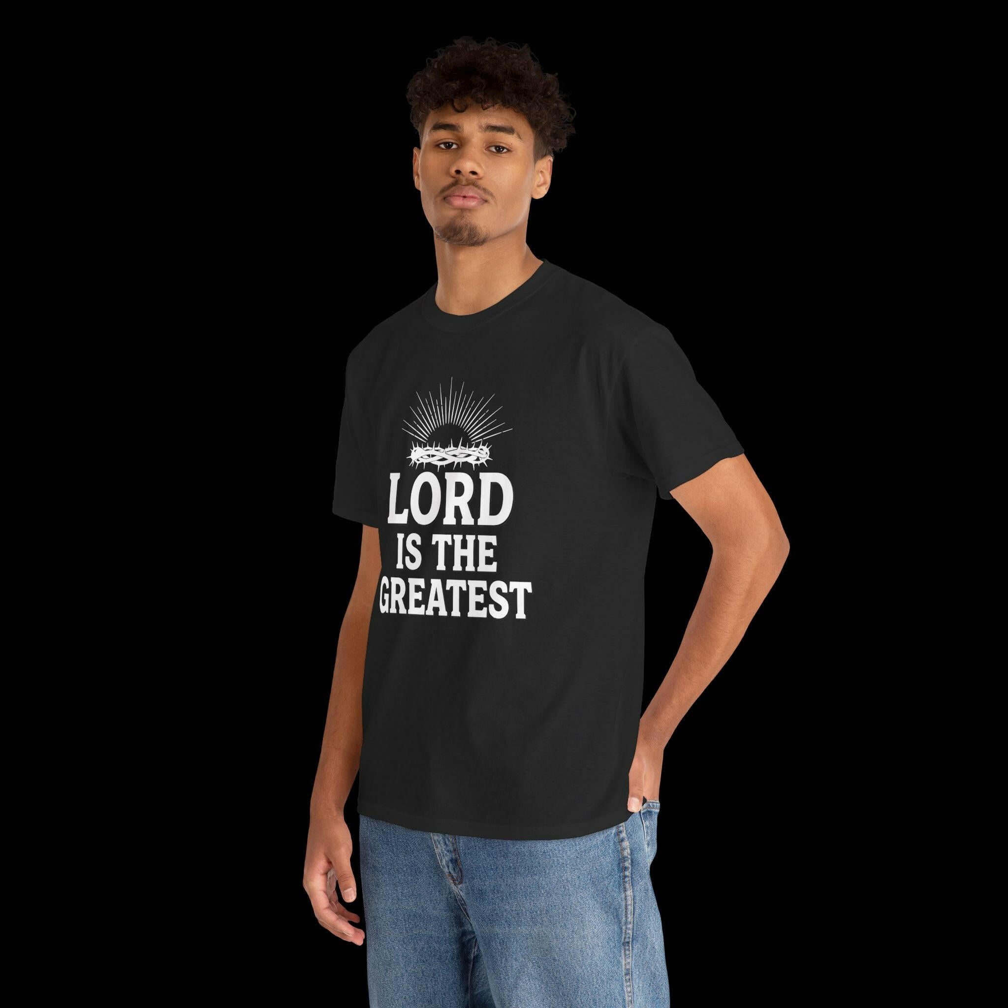 Inspirational Faith Tee: "LORD IS THE GREATEST" T-Shirt