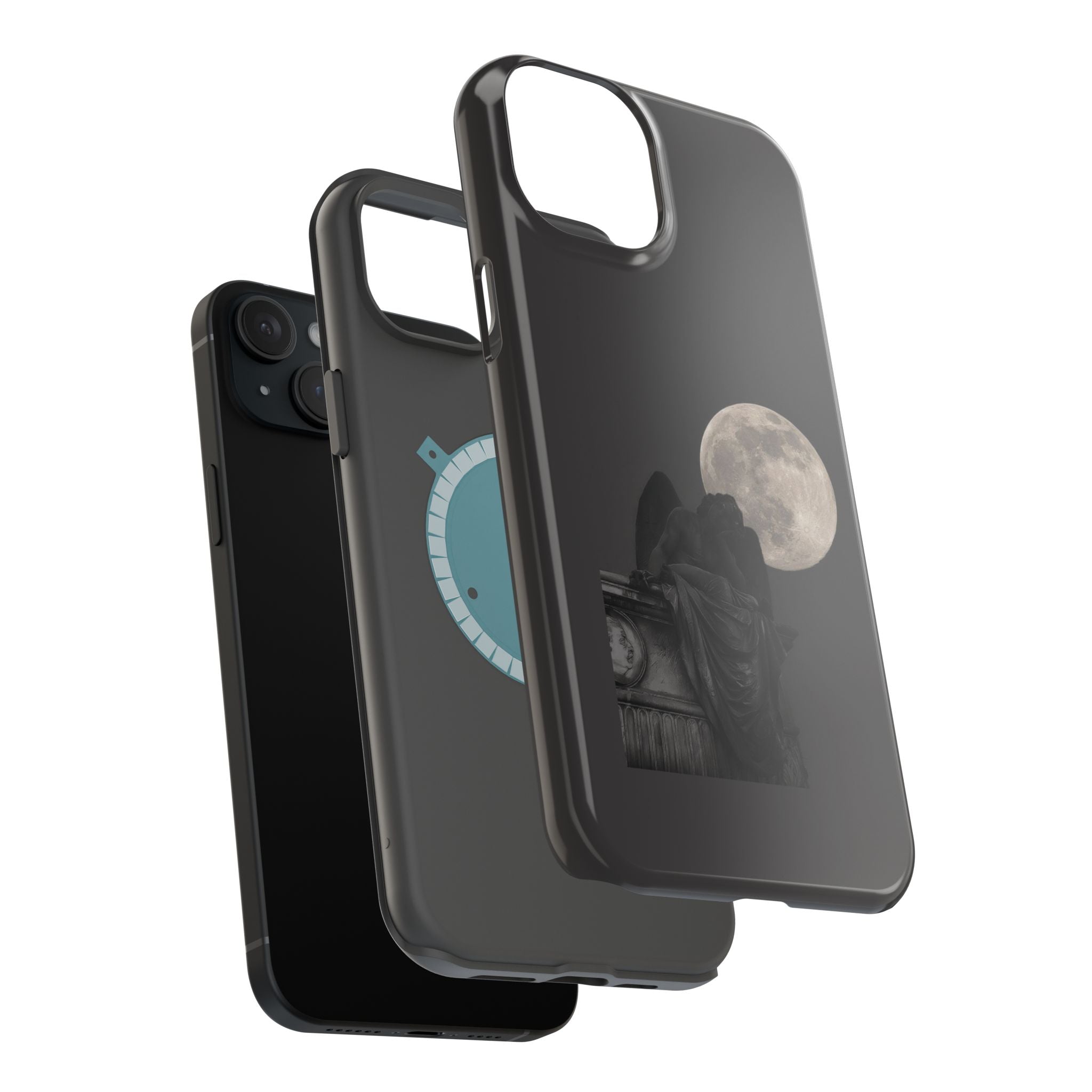 Angel Statue Magnetic Protective Phone Case