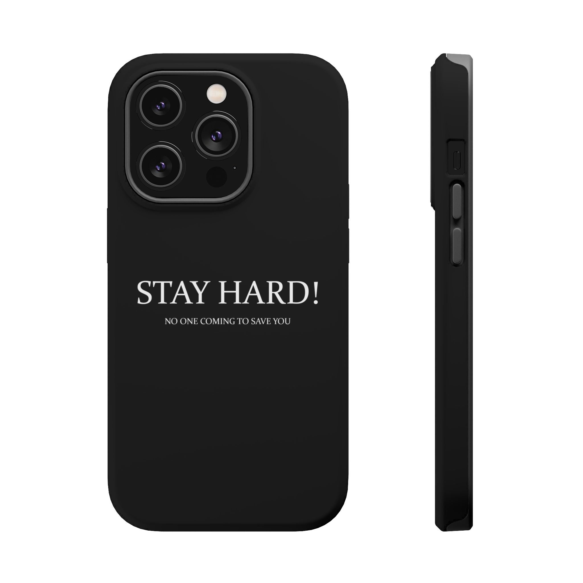 Stay Hard Magnetic Protective Phone Case