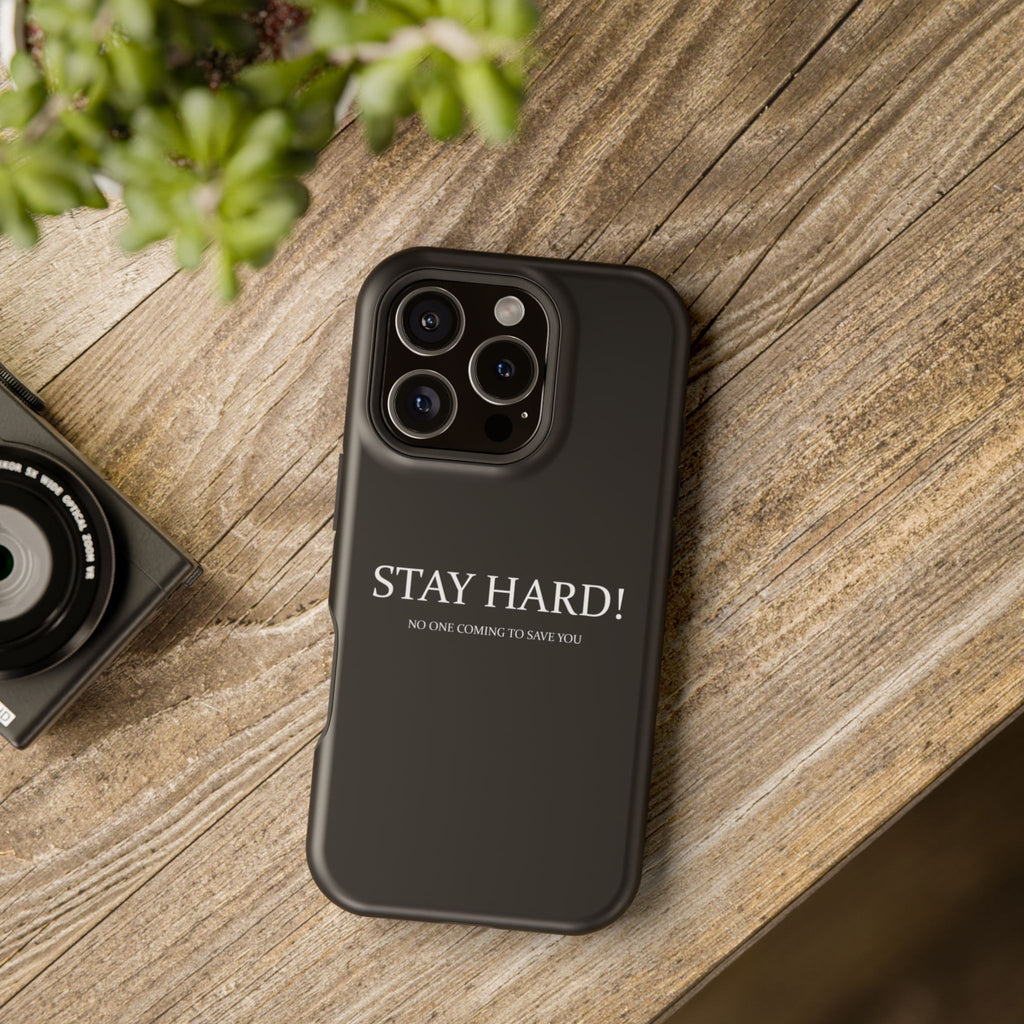 Stay Hard Magnetic Protective Phone Case