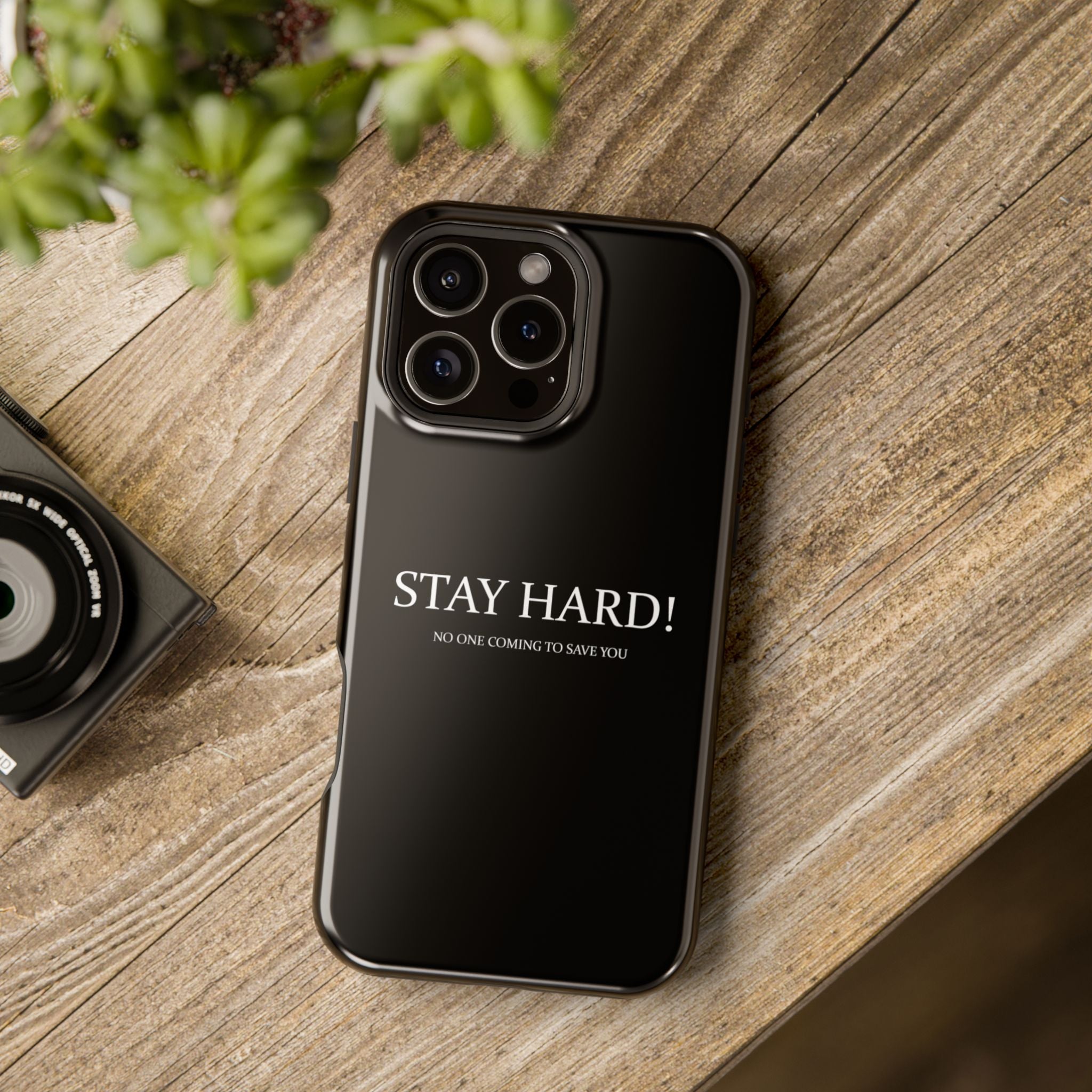 Stay Hard Magnetic Protective Phone Case