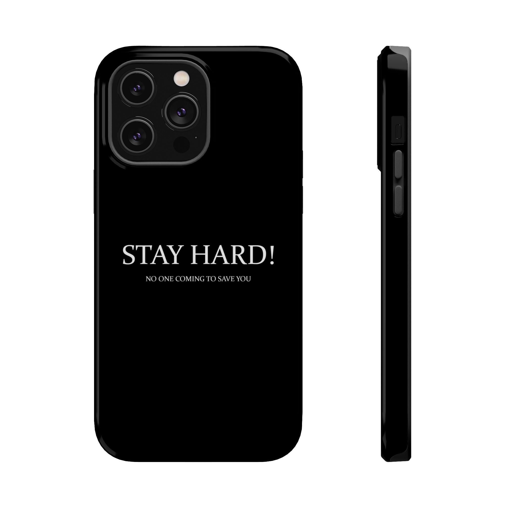 Stay Hard Magnetic Protective Phone Case