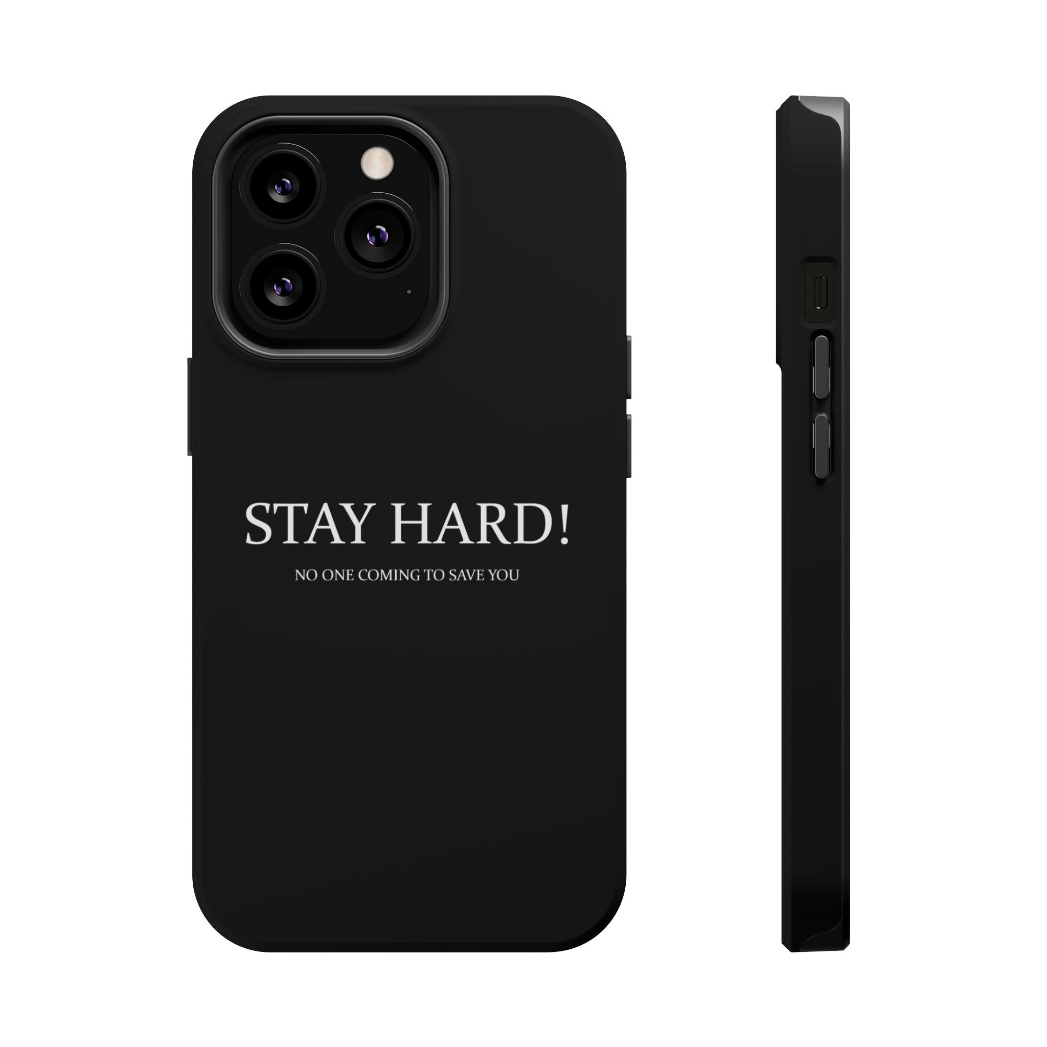 Stay Hard Magnetic Protective Phone Case