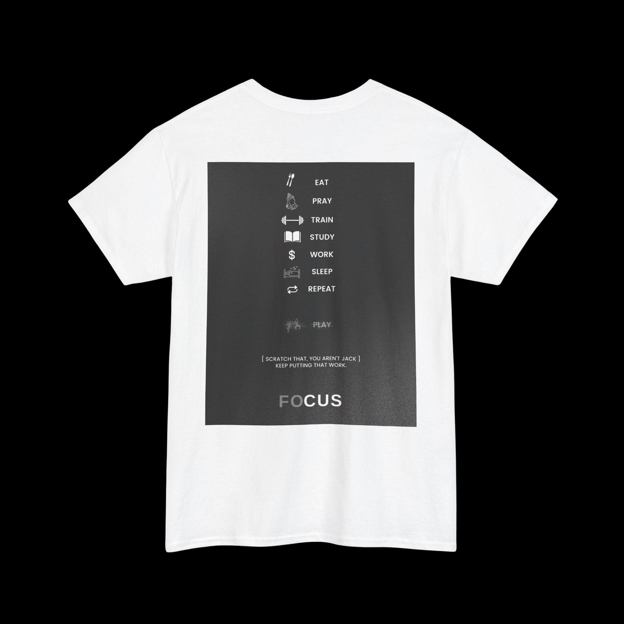 Focus Motivational T-Shirt