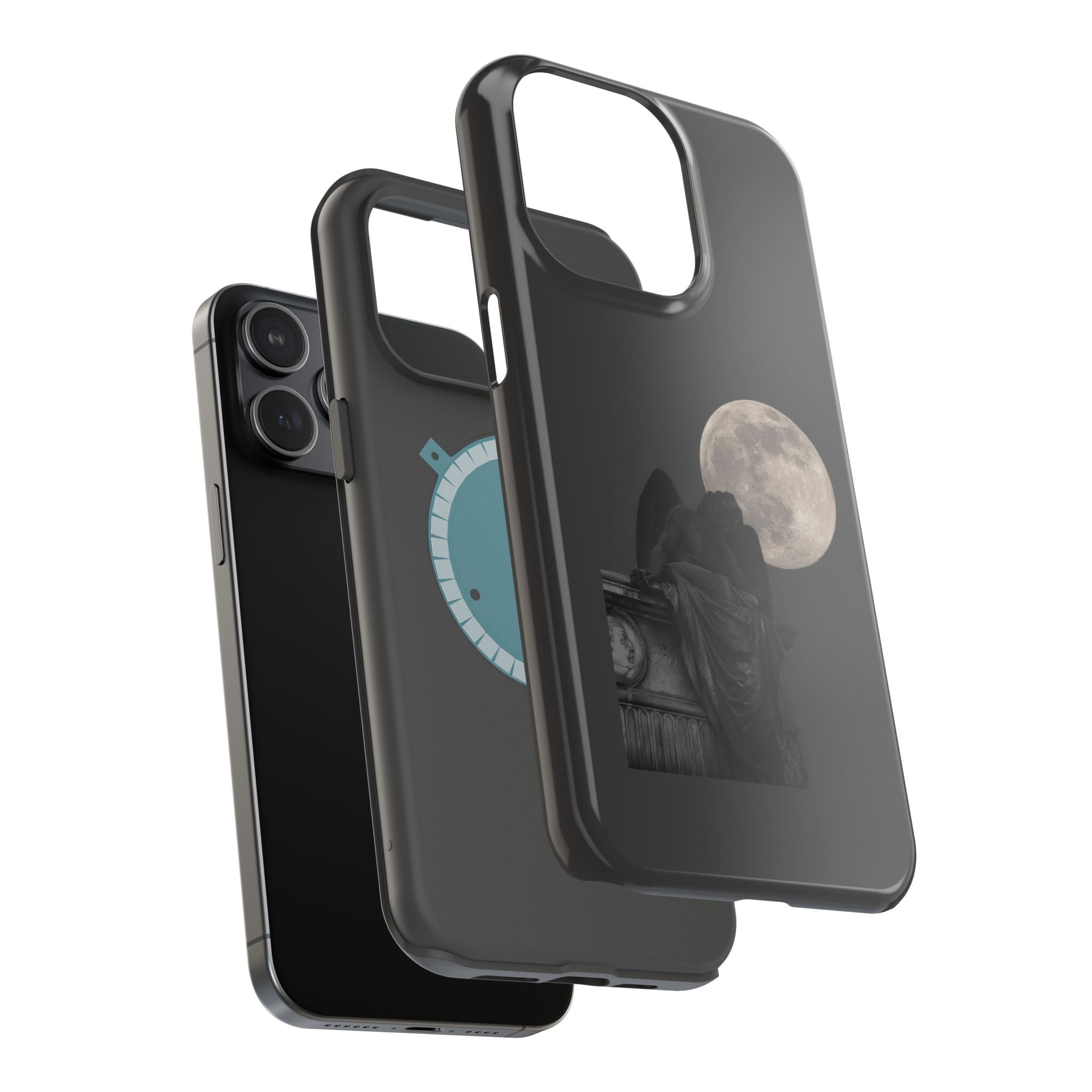 Angel Statue Magnetic Protective Phone Case
