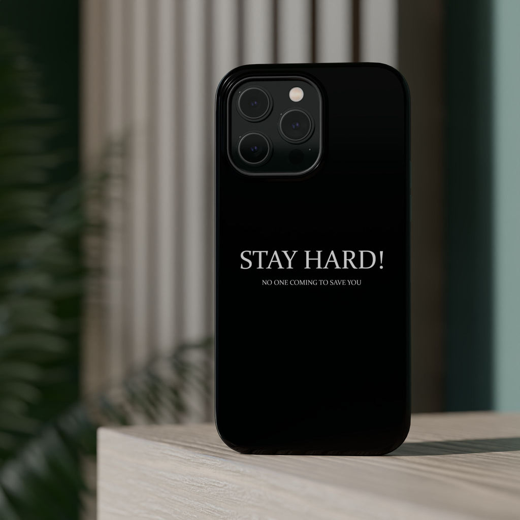 Stay Hard Magnetic Protective Phone Case