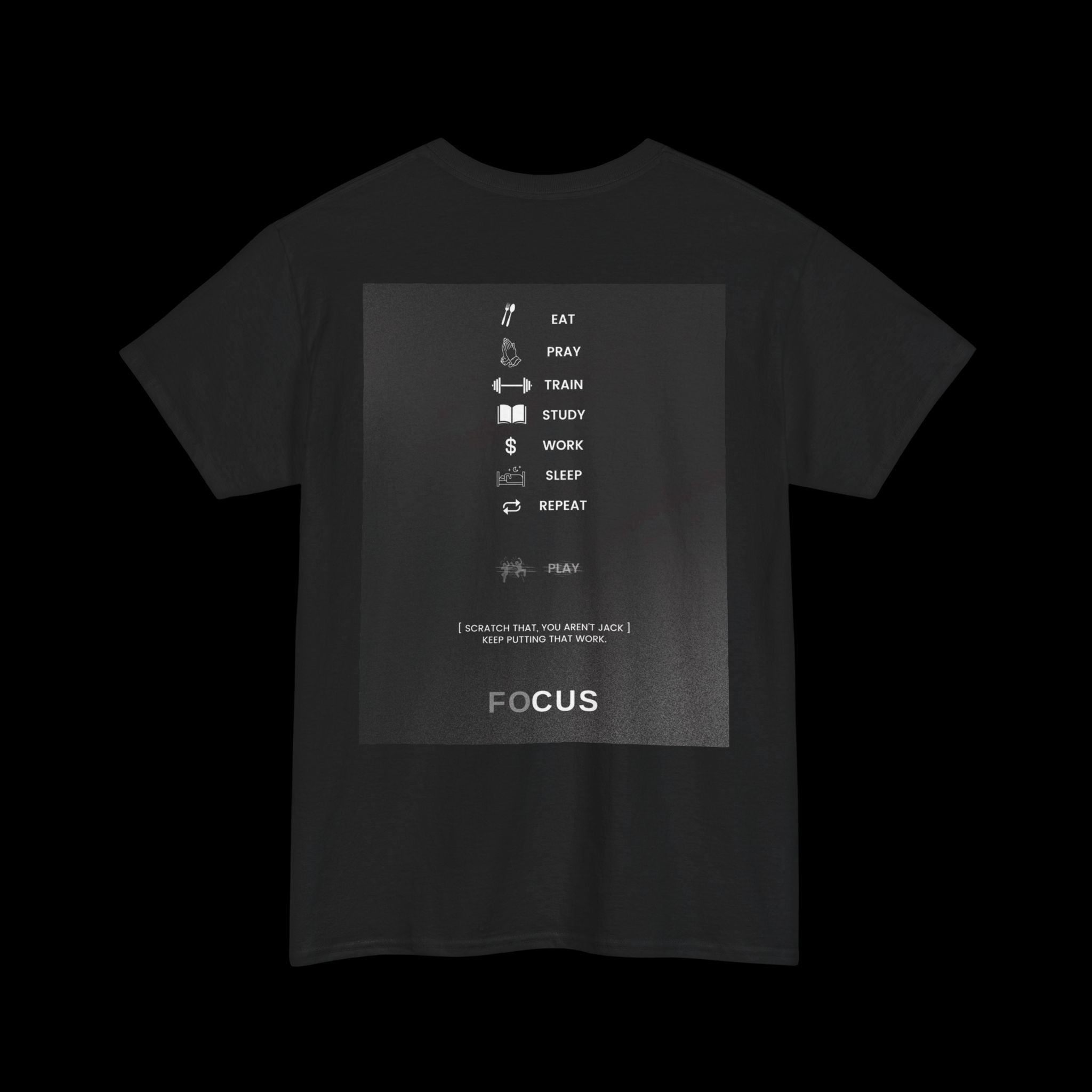 Focus Motivational T-Shirt