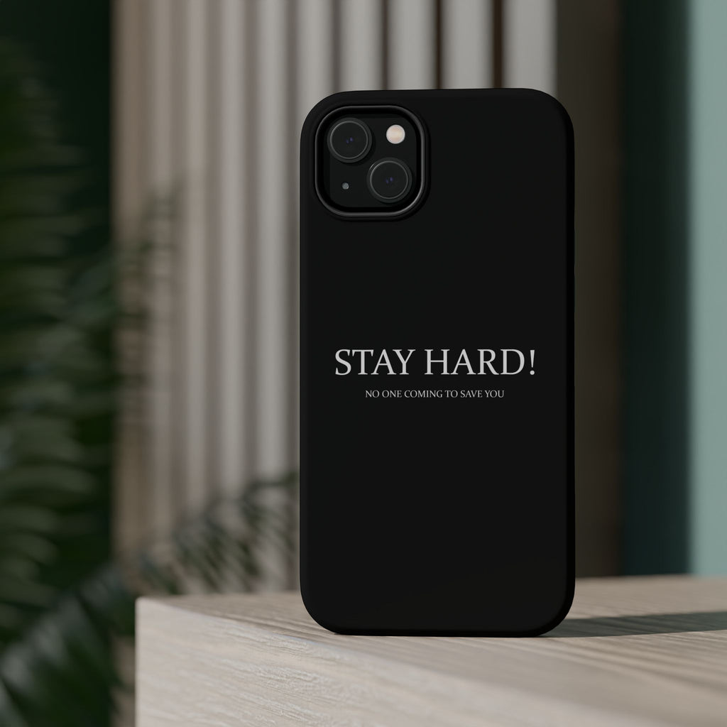 Stay Hard Magnetic Protective Phone Case