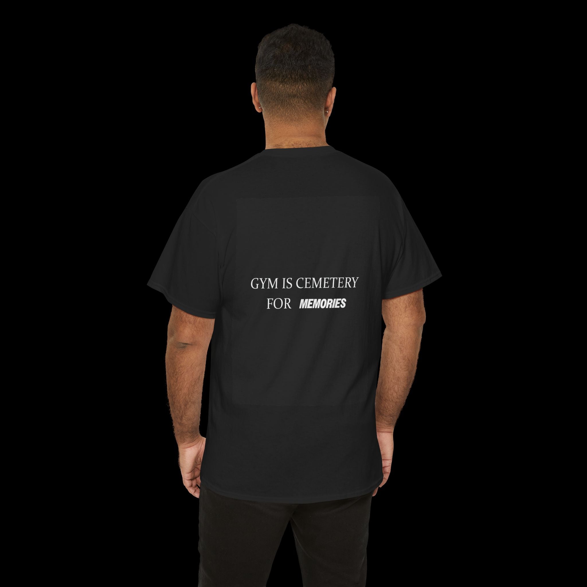 Gym is Cemetery | Gym Motivational T-Shirt