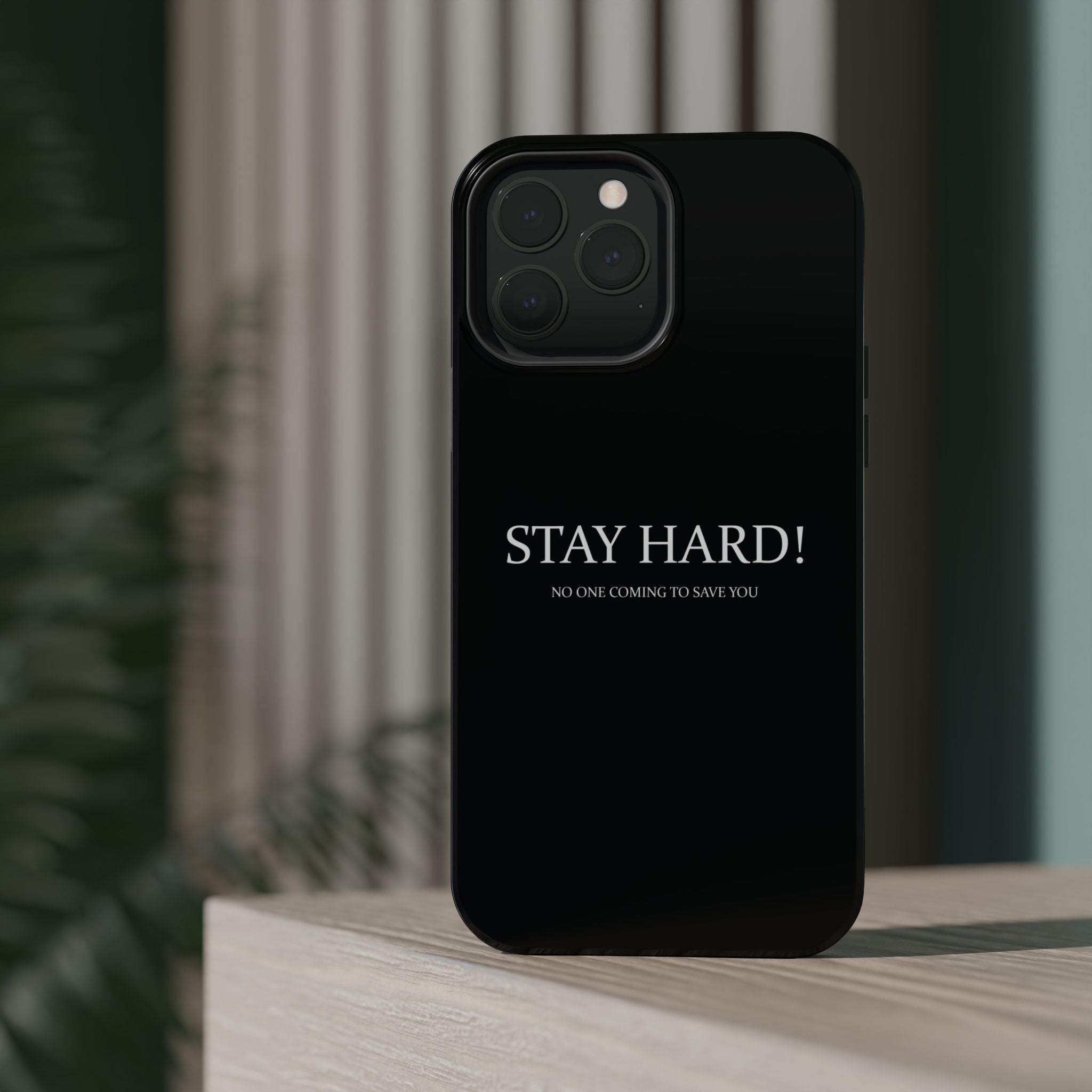 Stay Hard Magnetic Protective Phone Case