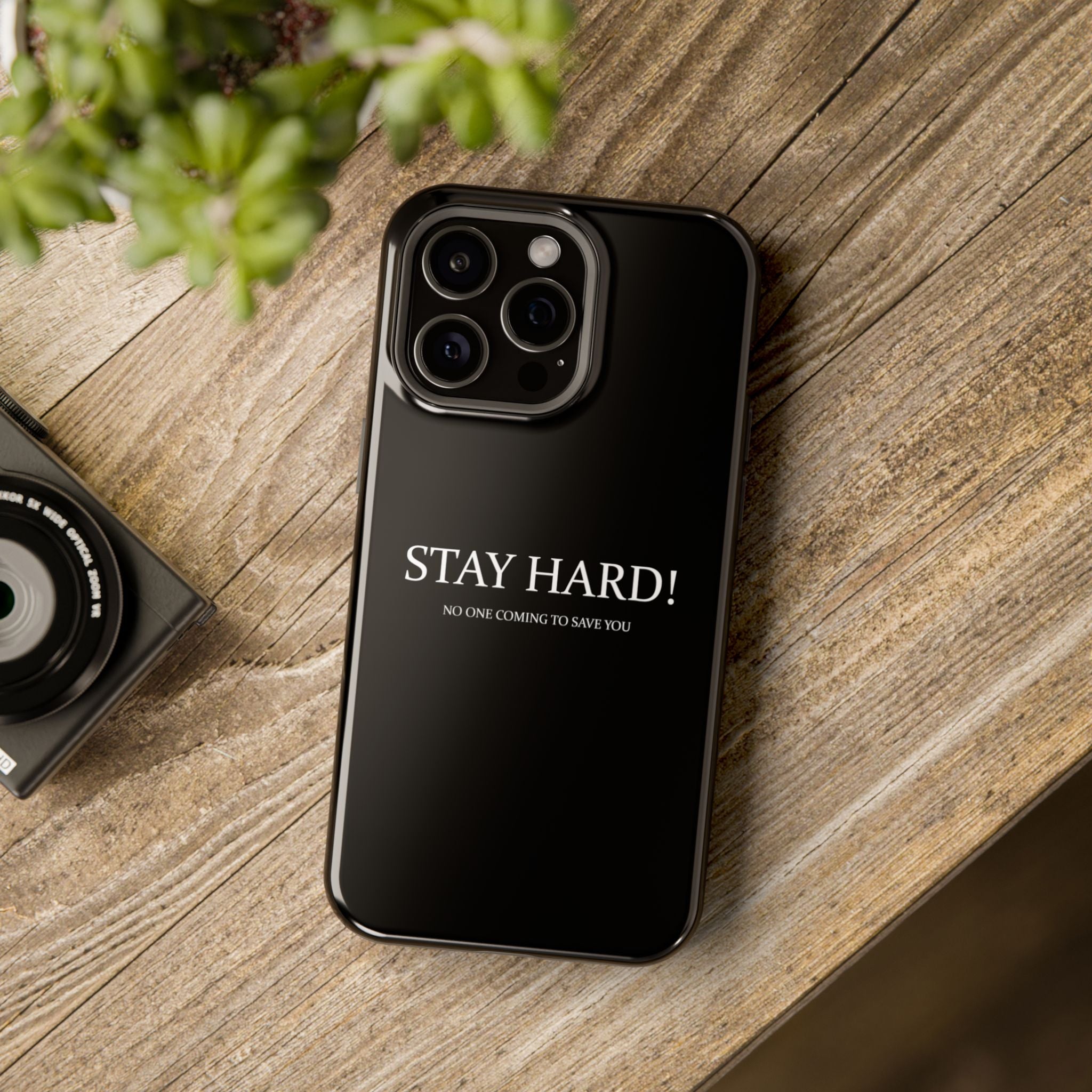 Stay Hard Magnetic Protective Phone Case