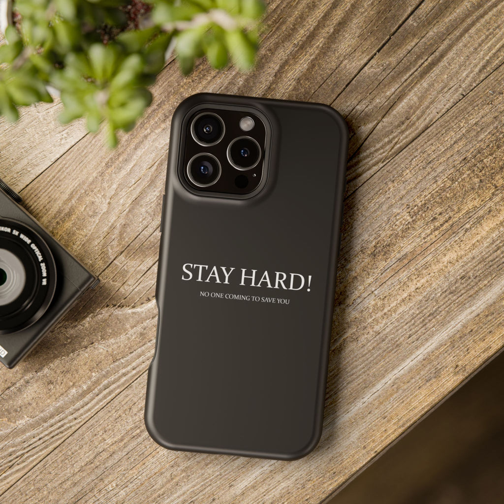 Stay Hard Magnetic Protective Phone Case