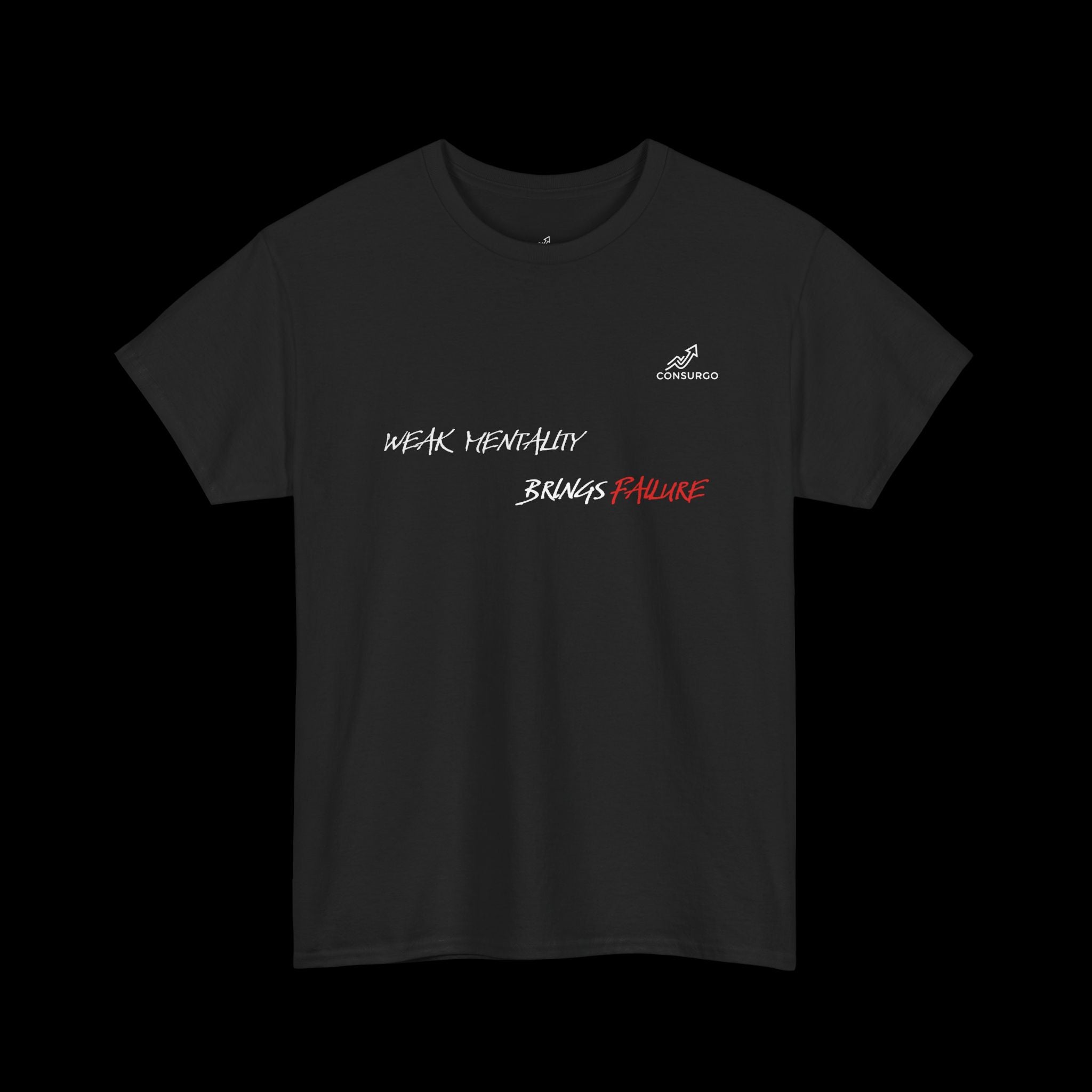 Weak Mentality Brings Failure T-Shirt
