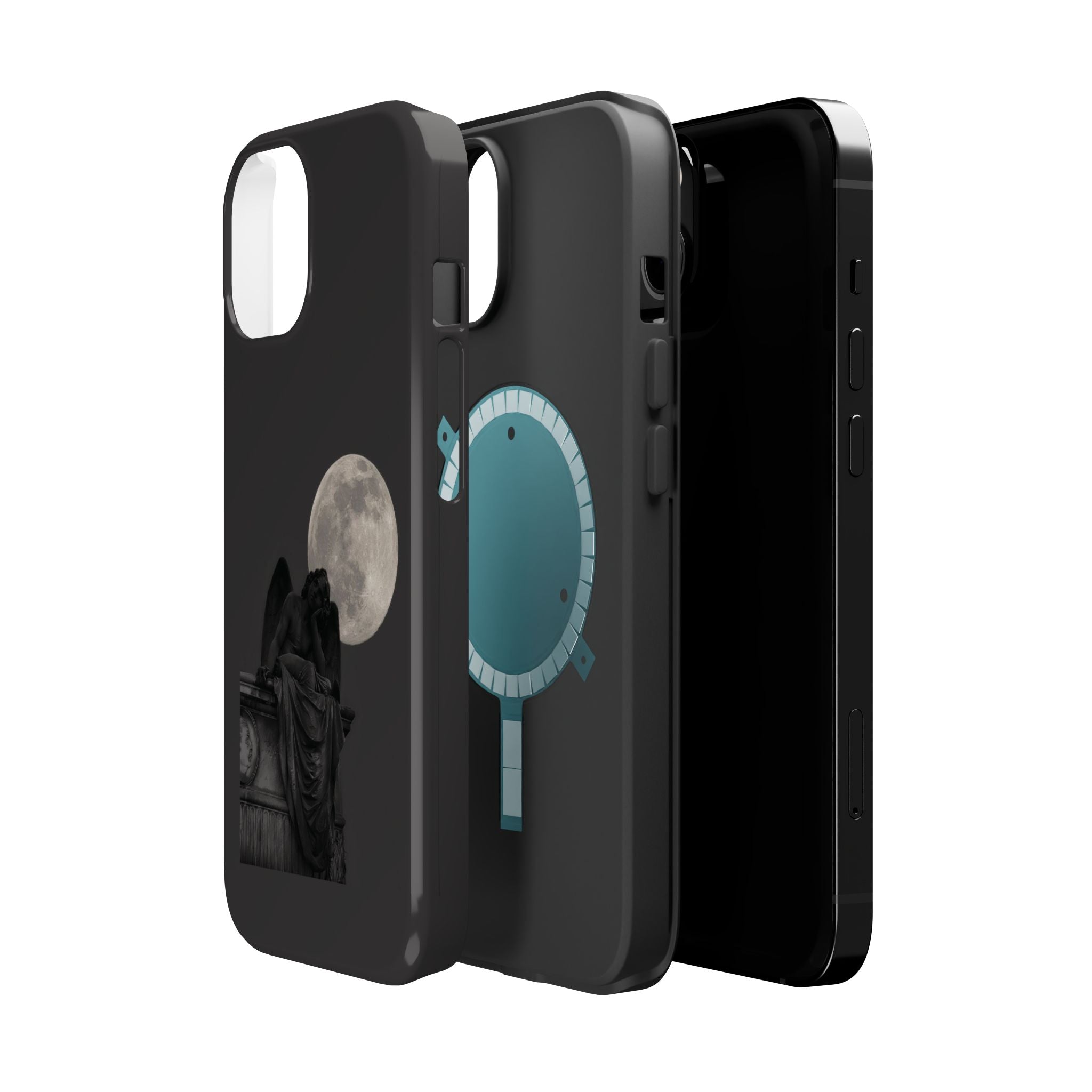 Angel Statue Magnetic Protective Phone Case