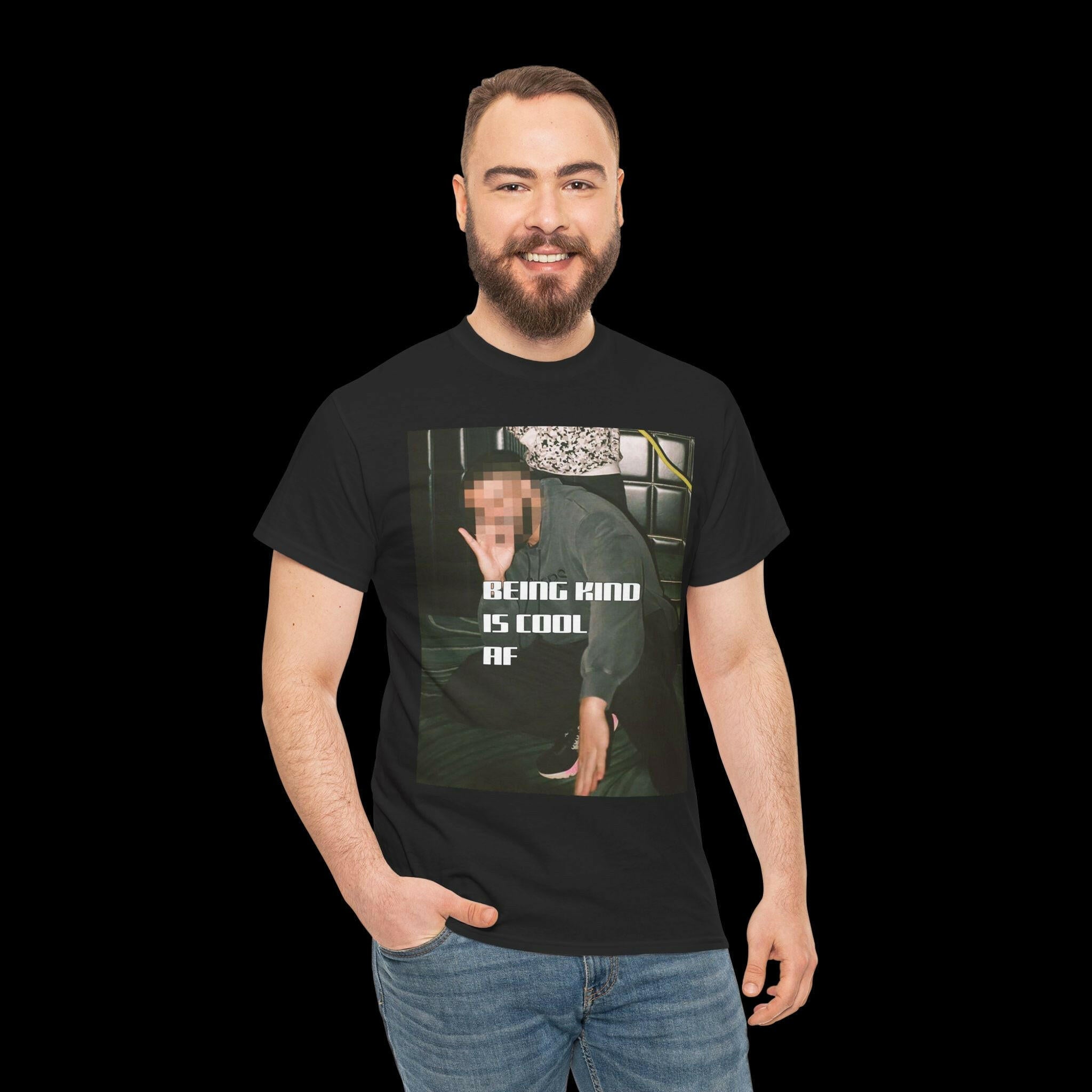 Trendy Kindness T-Shirt | BEING KIND IS COOL AF Graphic Tee