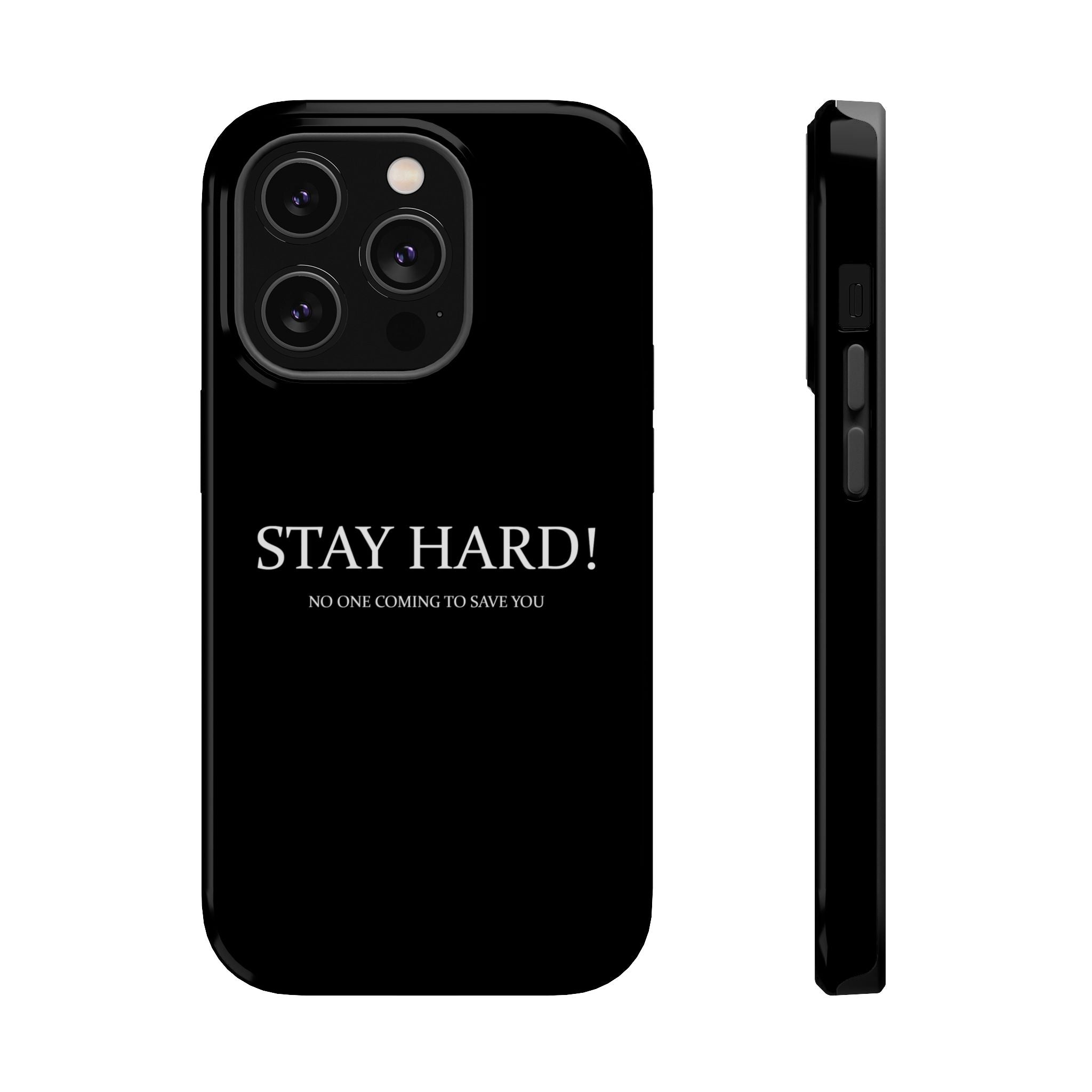 Stay Hard Magnetic Protective Phone Case