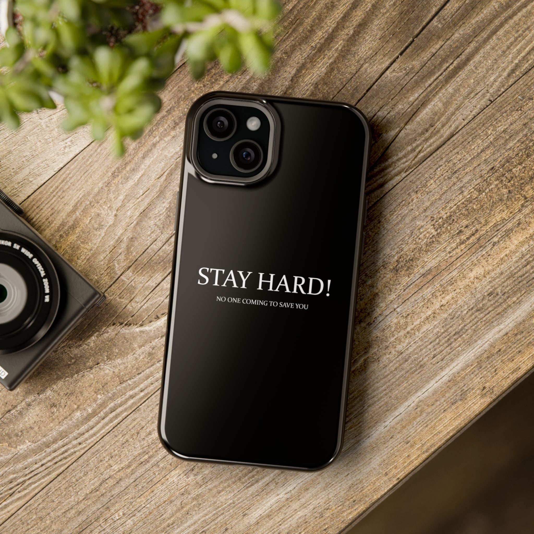 Stay Hard Magnetic Protective Phone Case