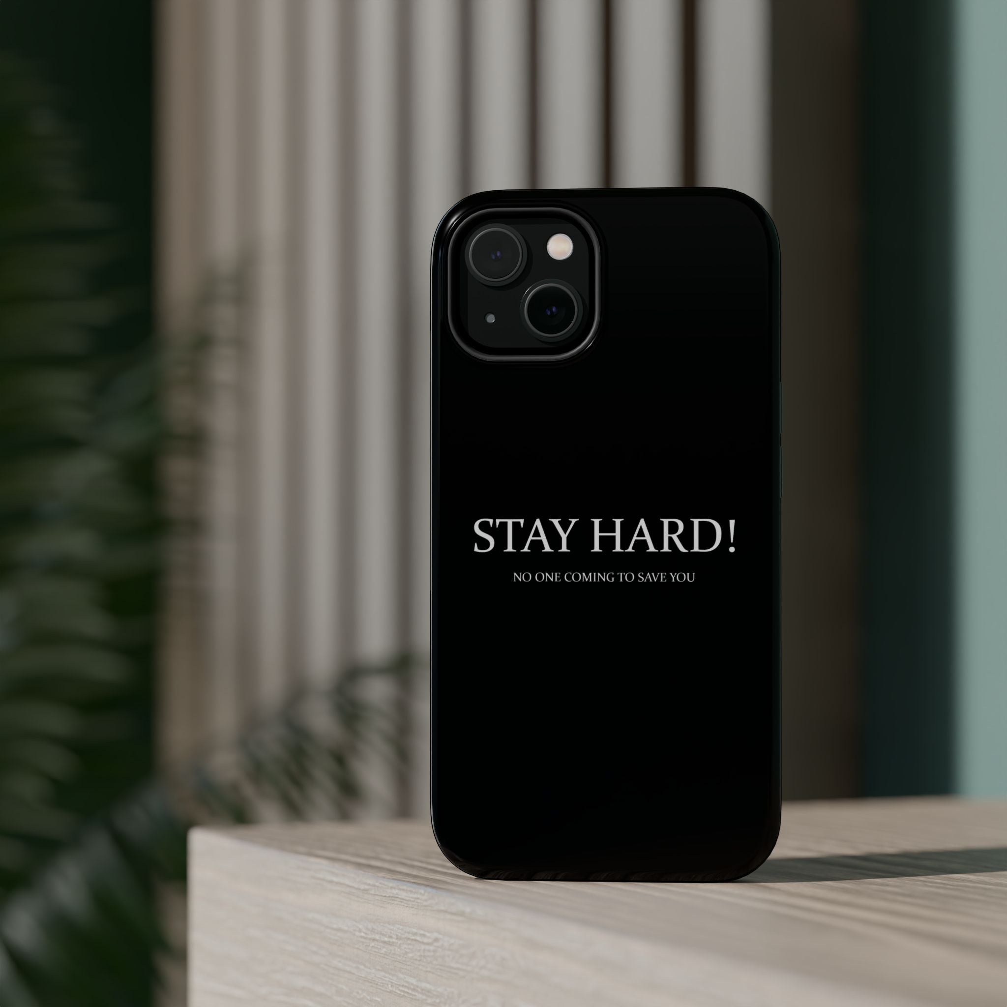 Stay Hard Magnetic Protective Phone Case