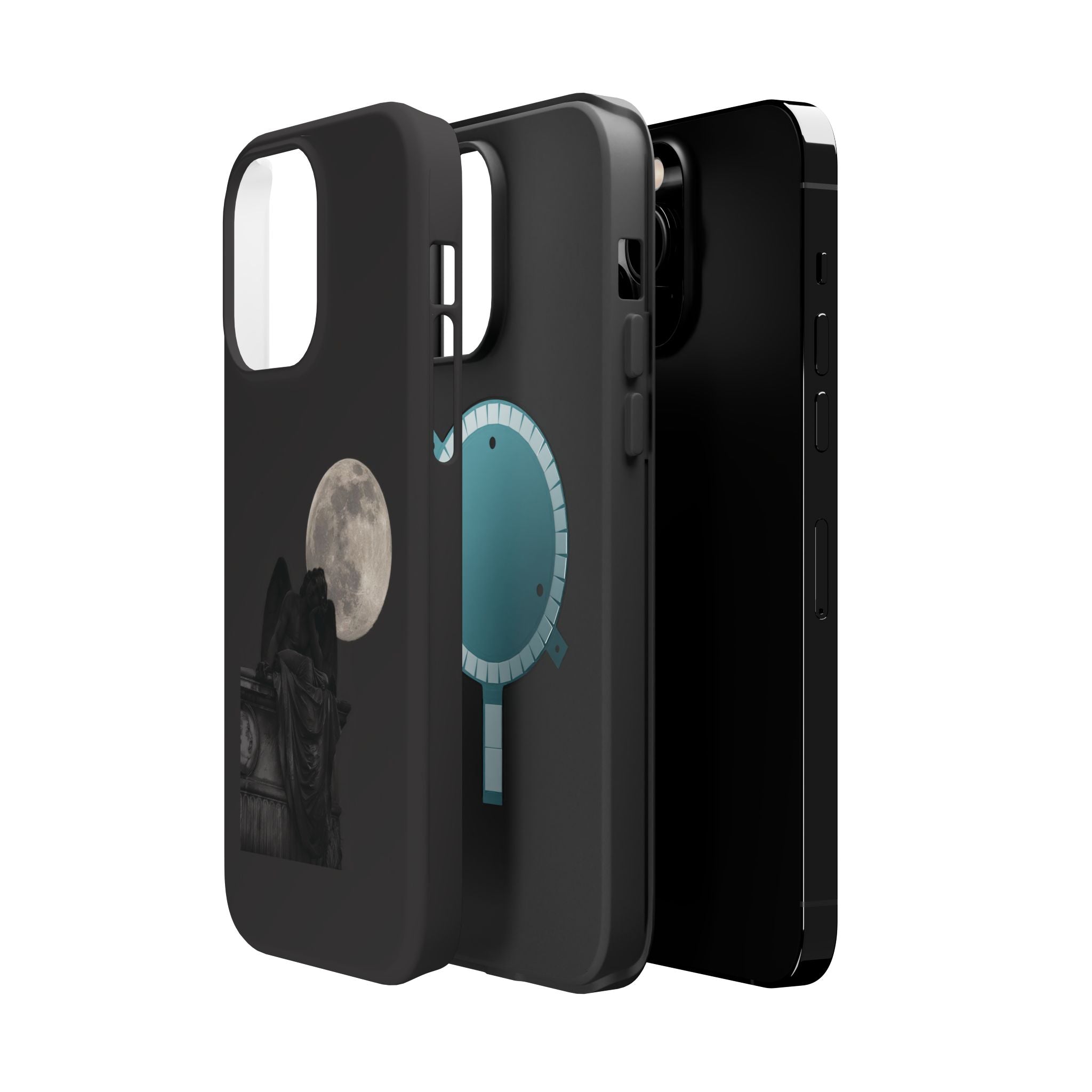 Angel Statue Magnetic Protective Phone Case