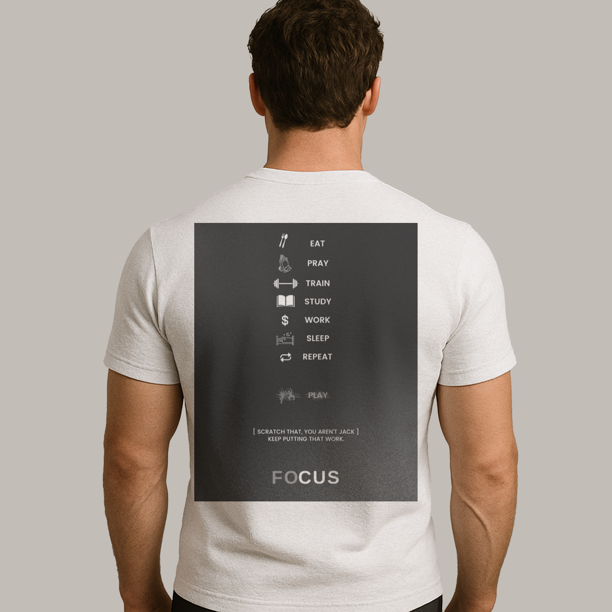 Focus Motivational T-Shirt