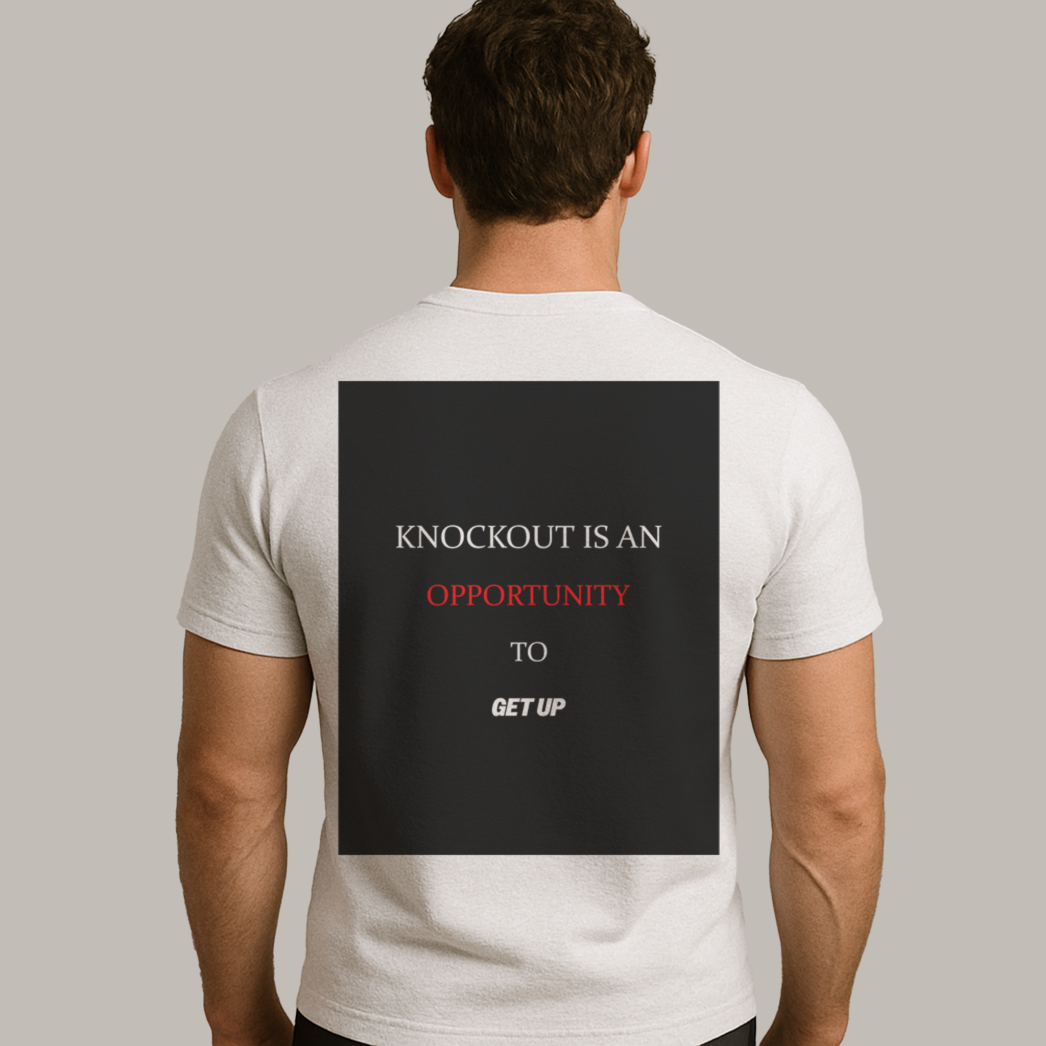 Knockout Motivational T-Shirt