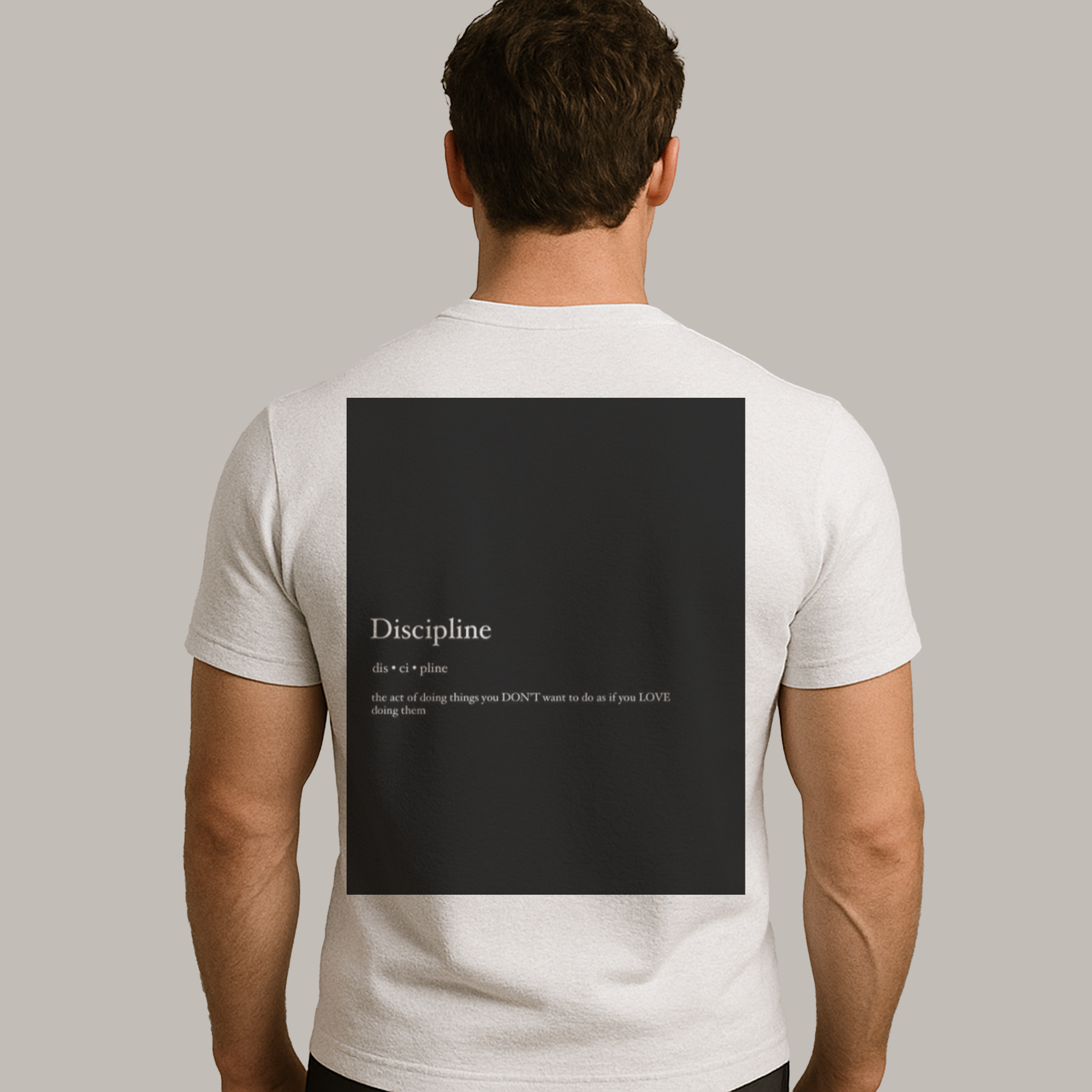 Discipline Motivational T-Shirt